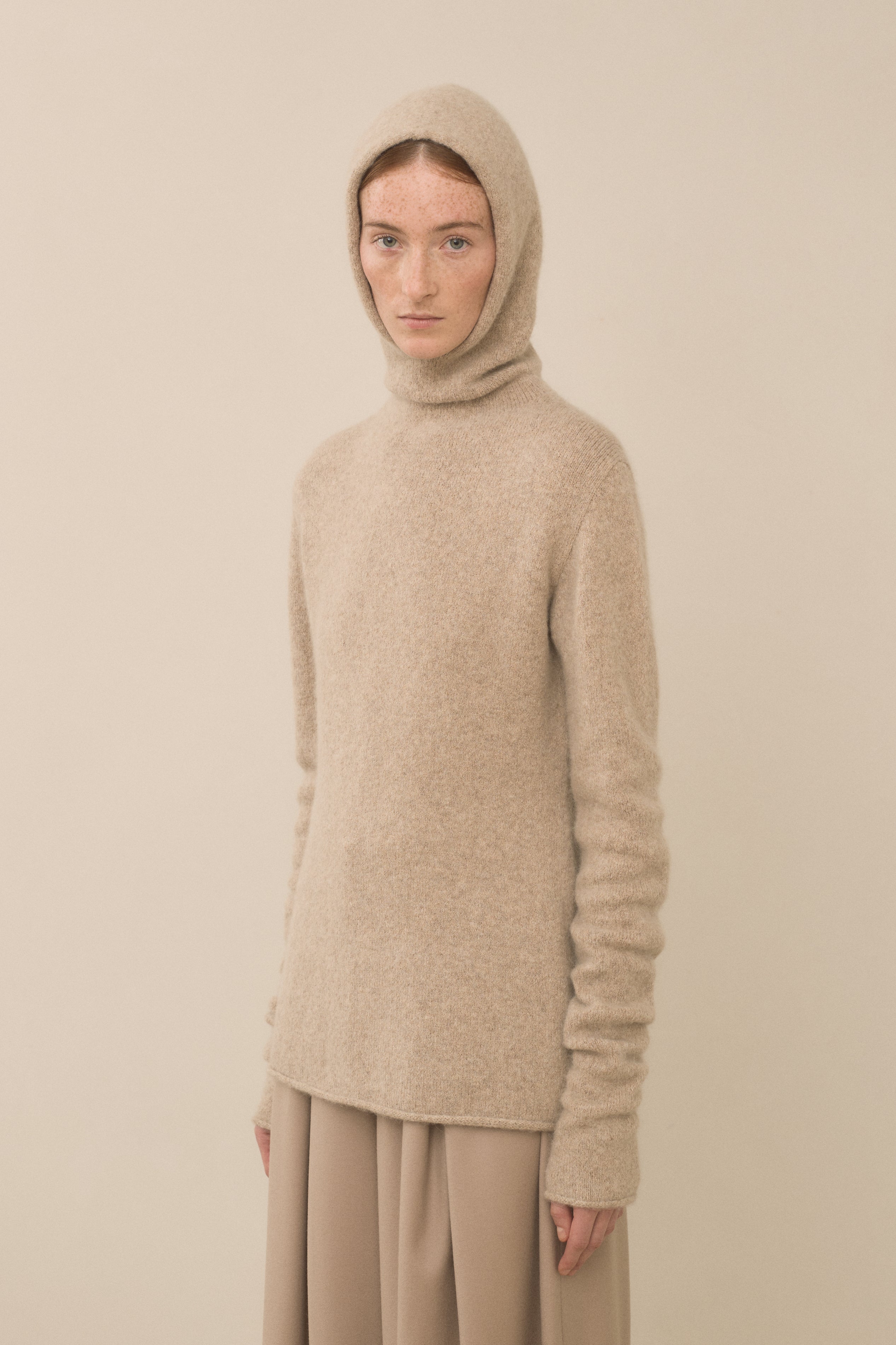 SOFT BALACLAVA PULLOVER