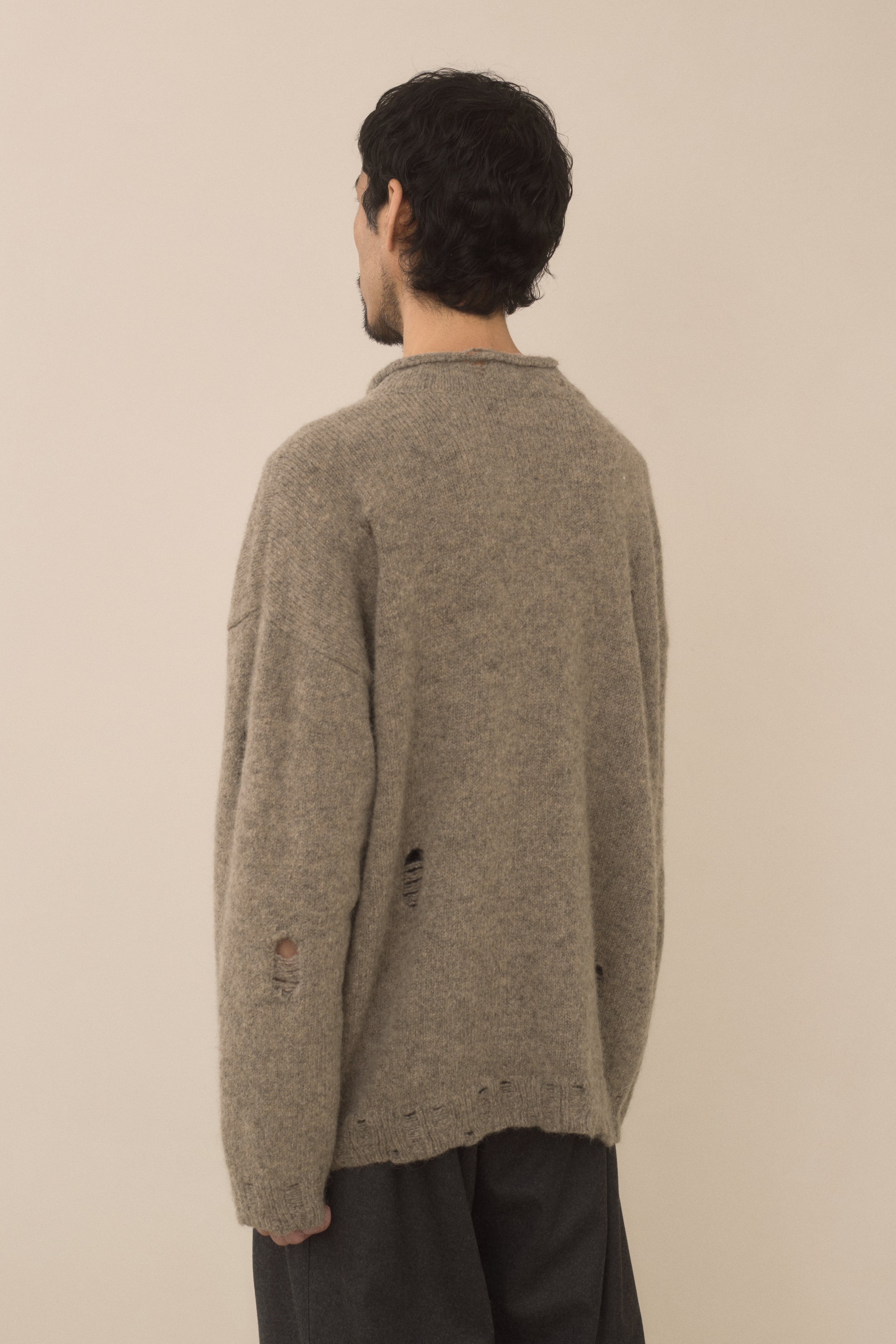 DISTRESSED ROLLNECK
