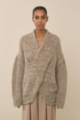 トップス KHWOPA cable pullover HANDKNIT BIG CABLE PULLOVER – Lauren Manoogian