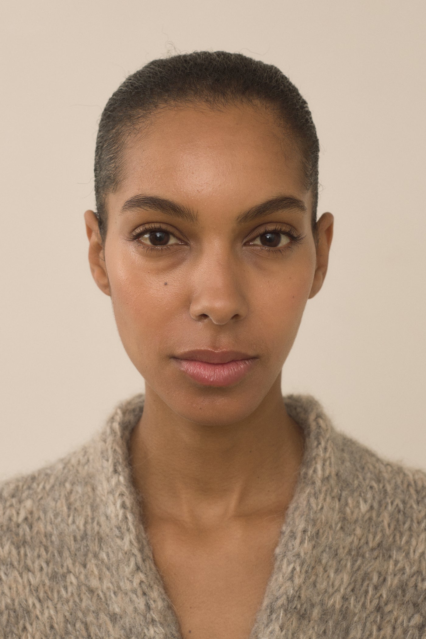 HANDKNIT BIG CABLE PULLOVER