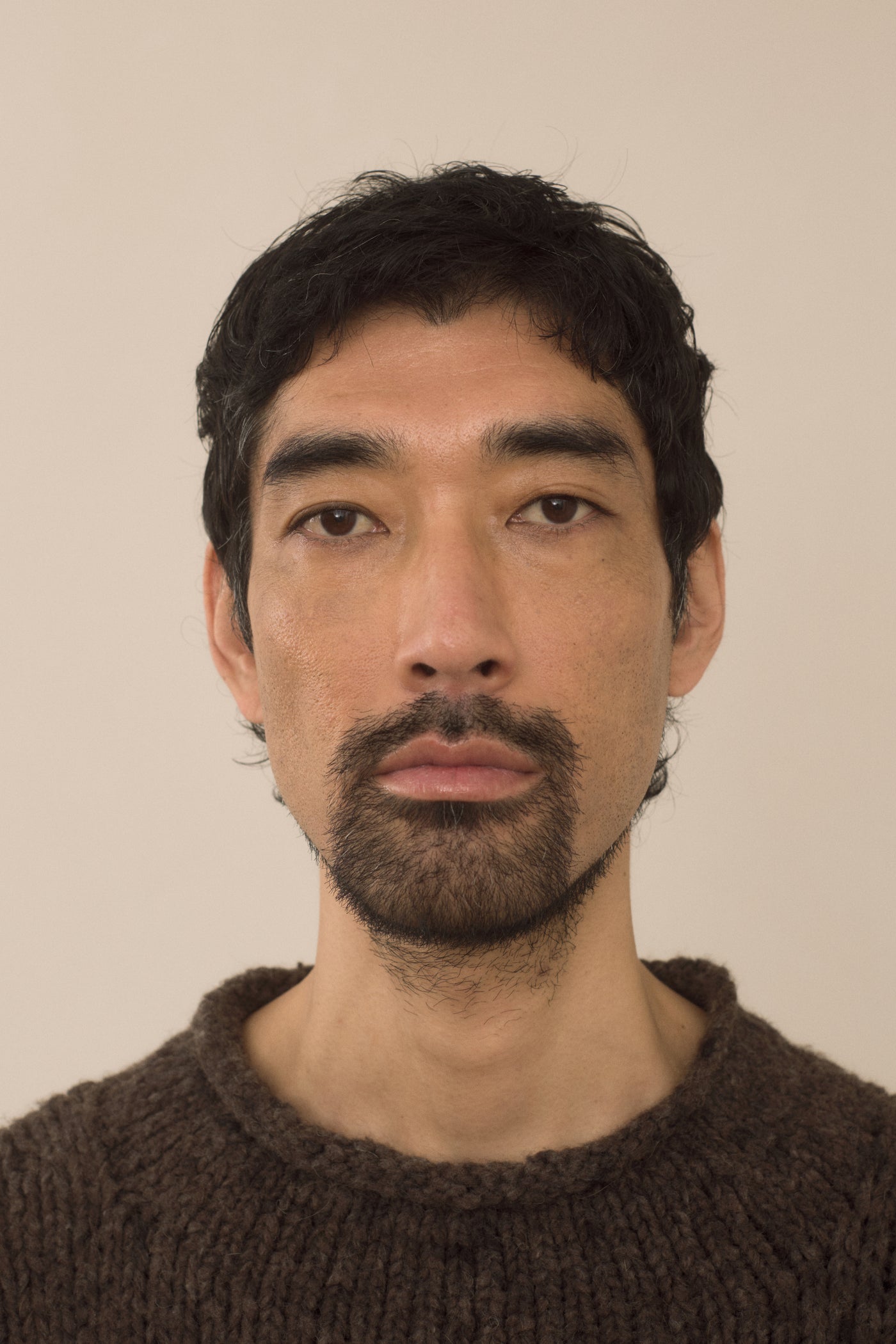 HANDKNIT PAINT ROLLNECK