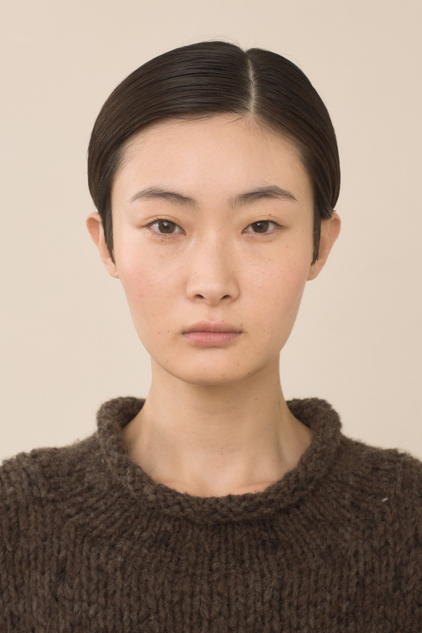 HANDKNIT PAINT ROLLNECK