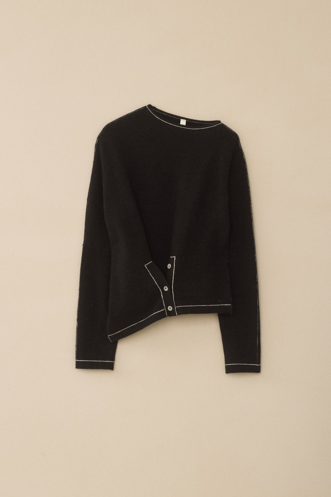 STITCH BUTTON PULLOVER