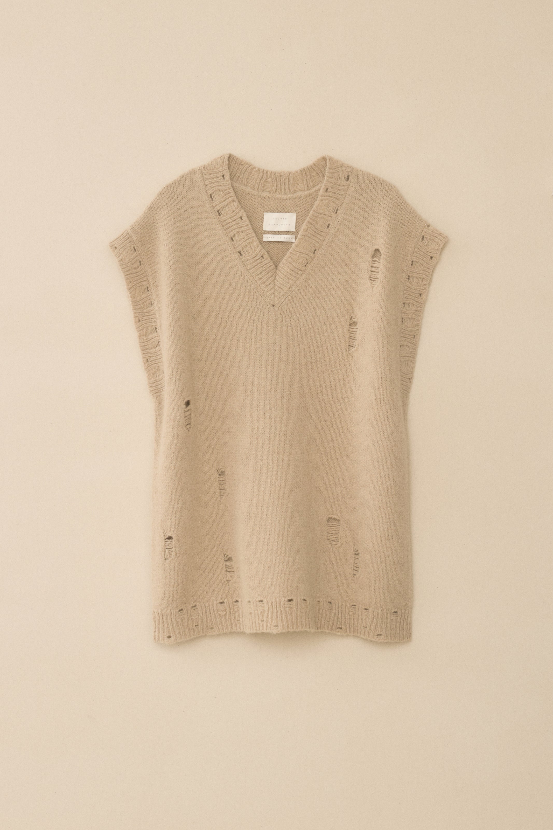 DISTRESSED VEST