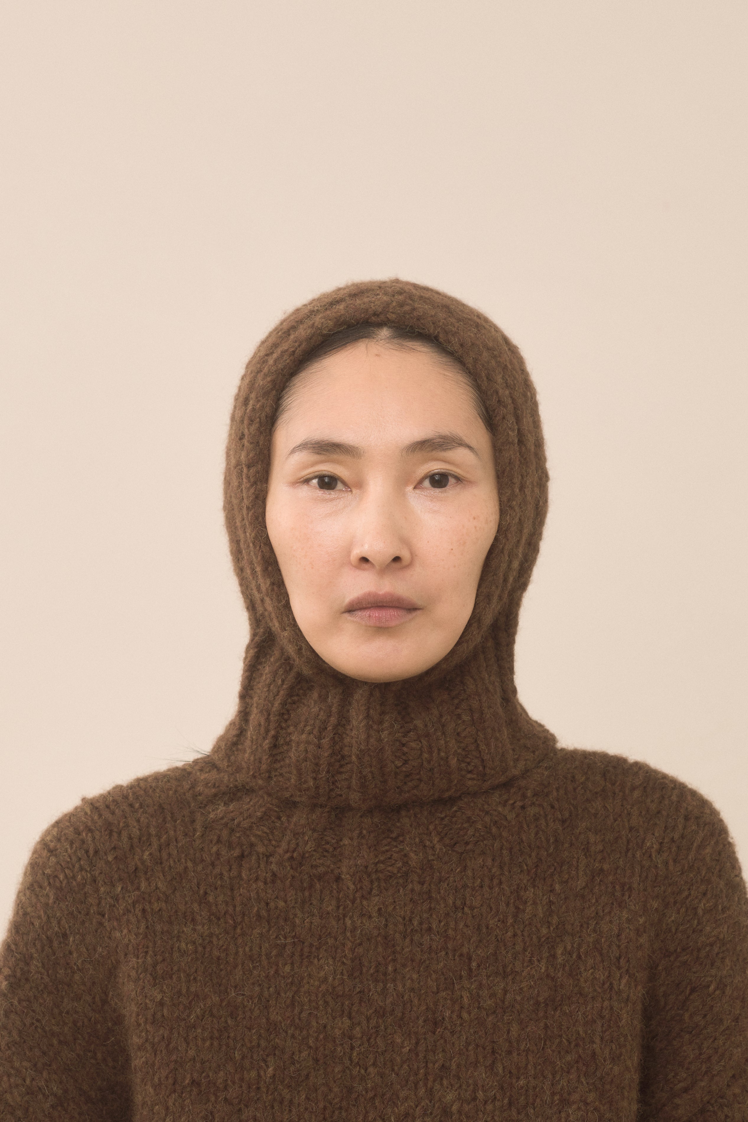 HANDKNIT RIB BALACLAVA
