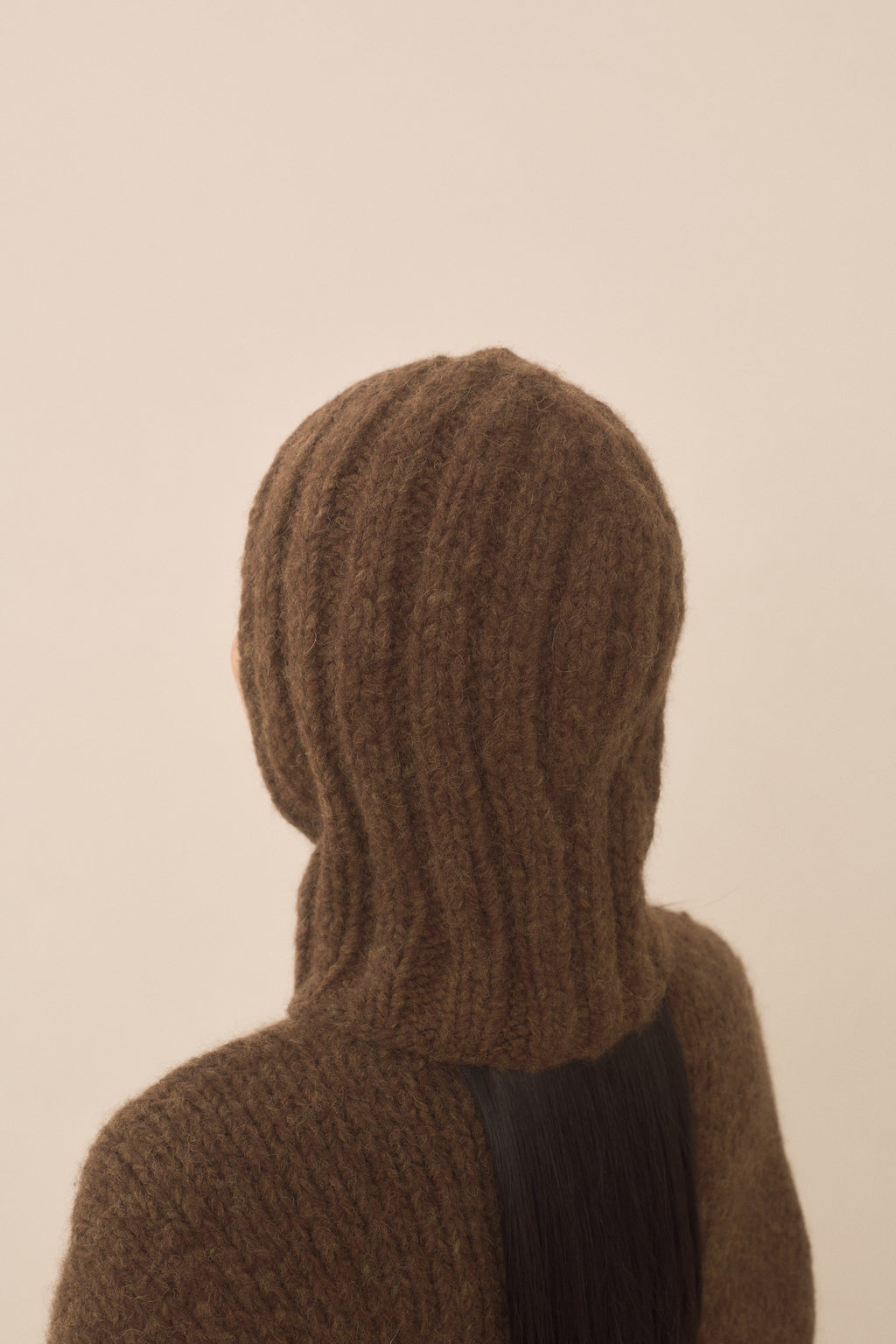 HANDKNIT RIB BALACLAVA