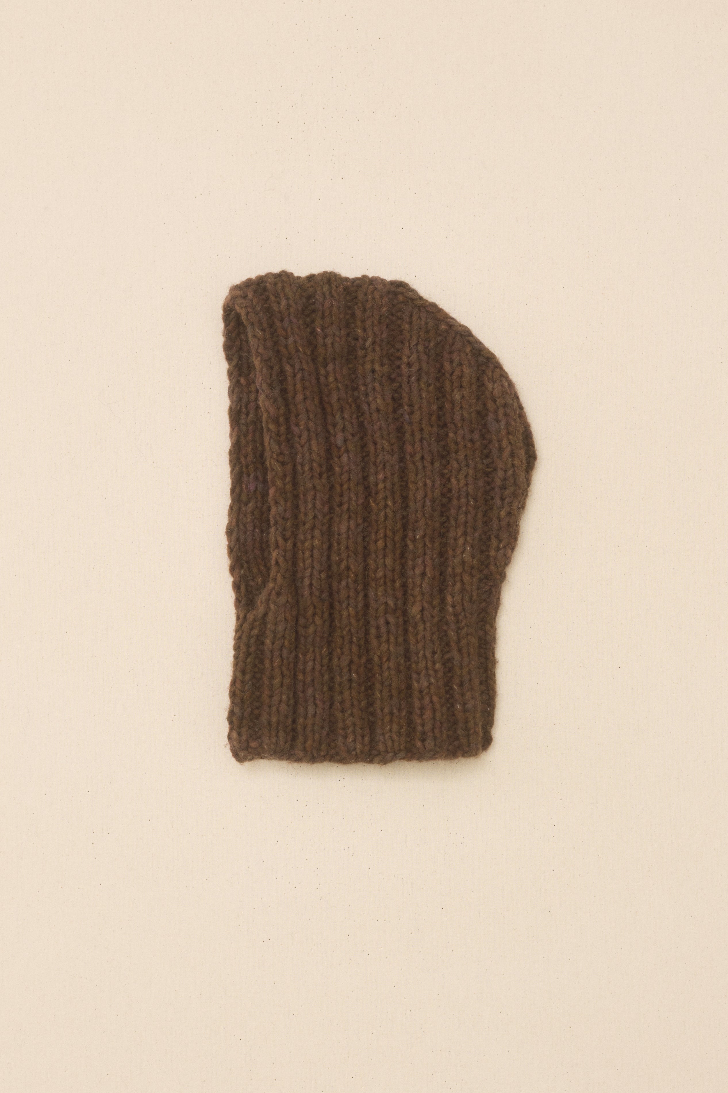 HANDKNIT RIB BALACLAVA
