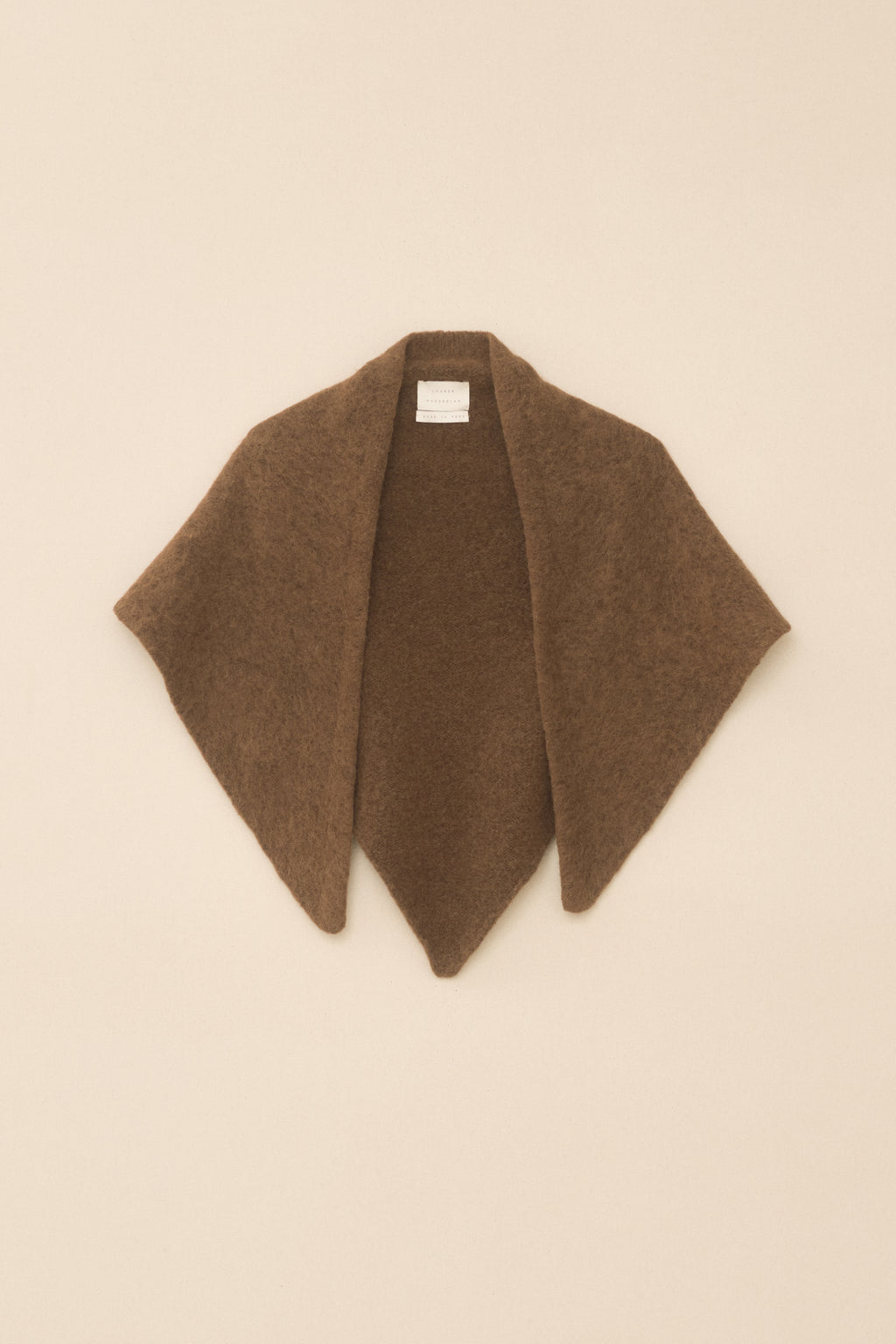BRUSHED TRIANGLE WRAP