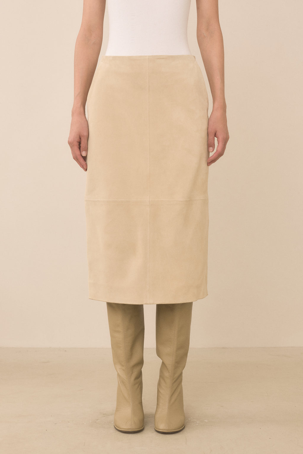 SUEDE SKIRT