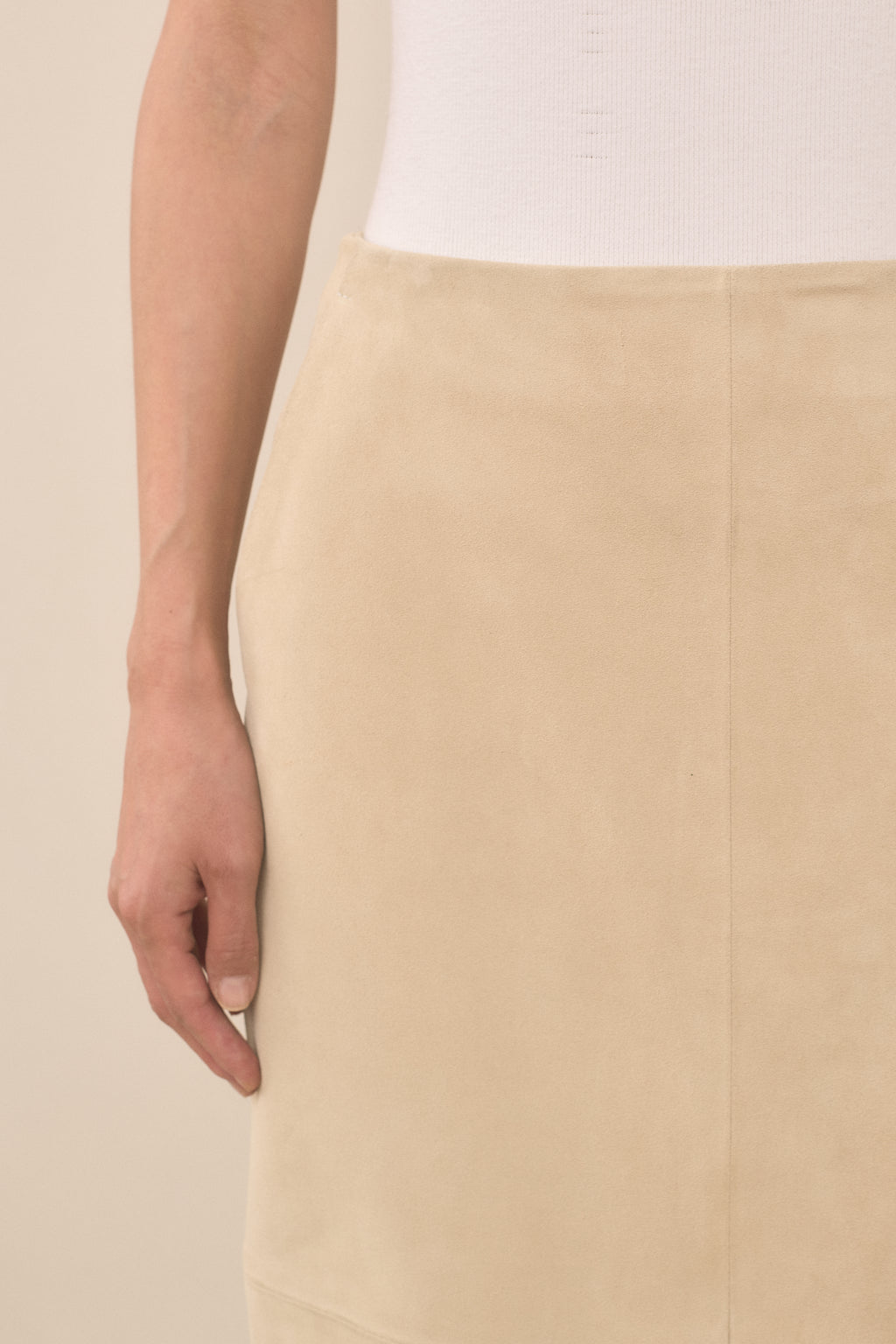 SUEDE SKIRT