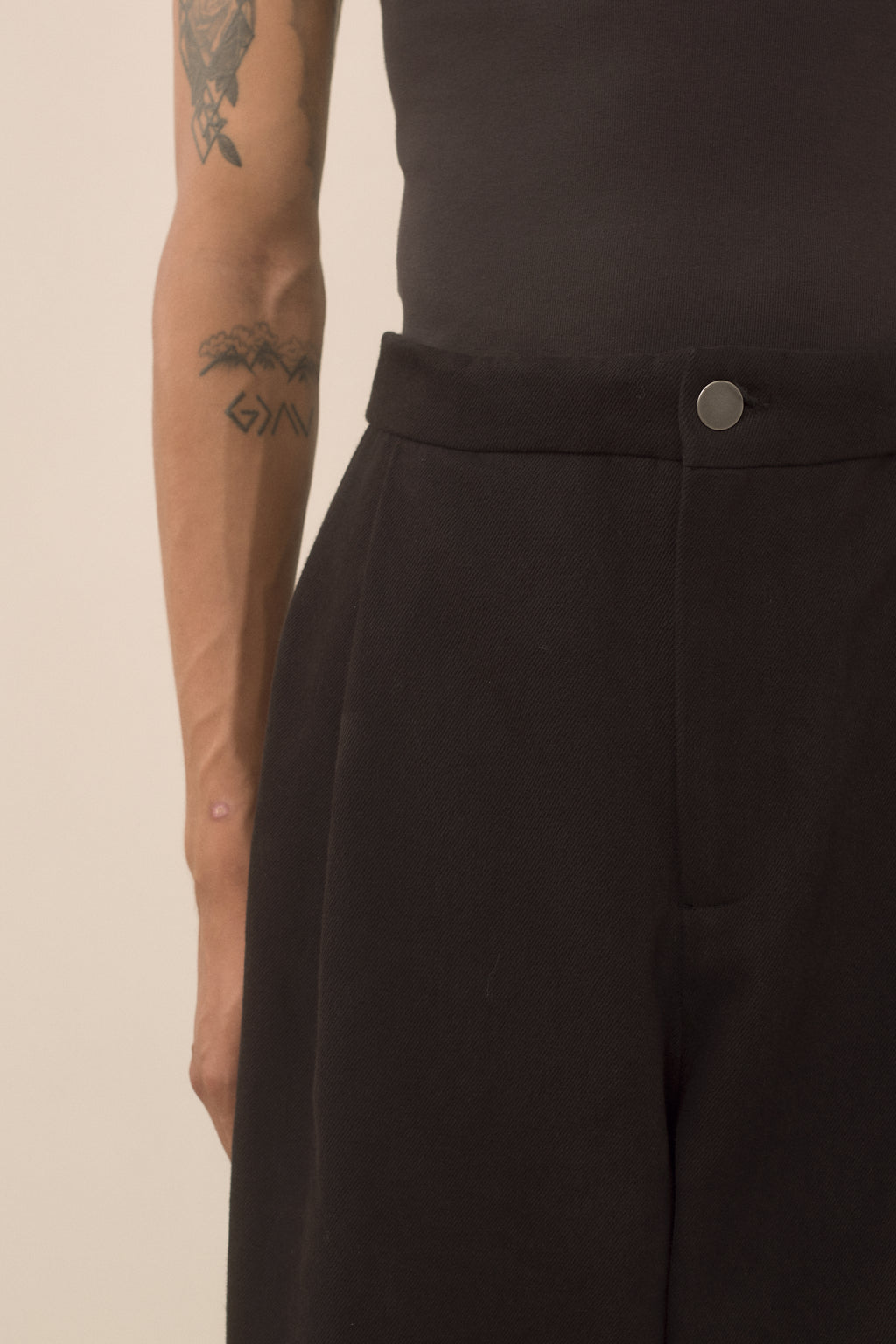 TWILL TAPER PANTS
