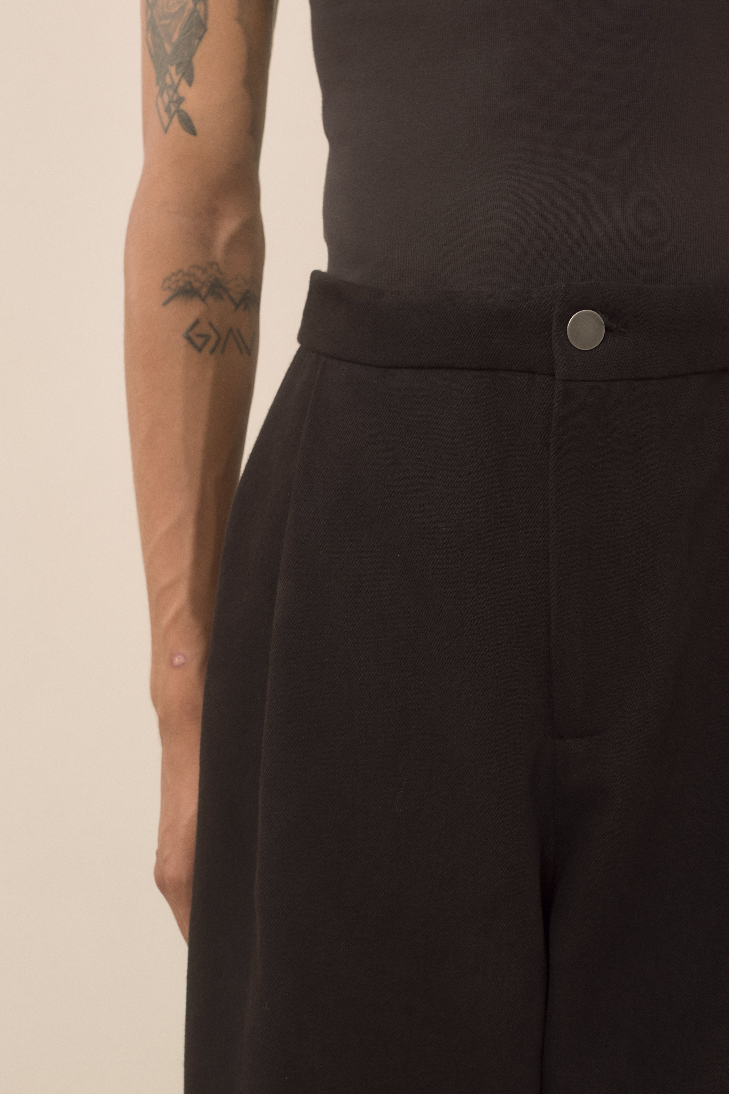 TWILL TAPER PANTS