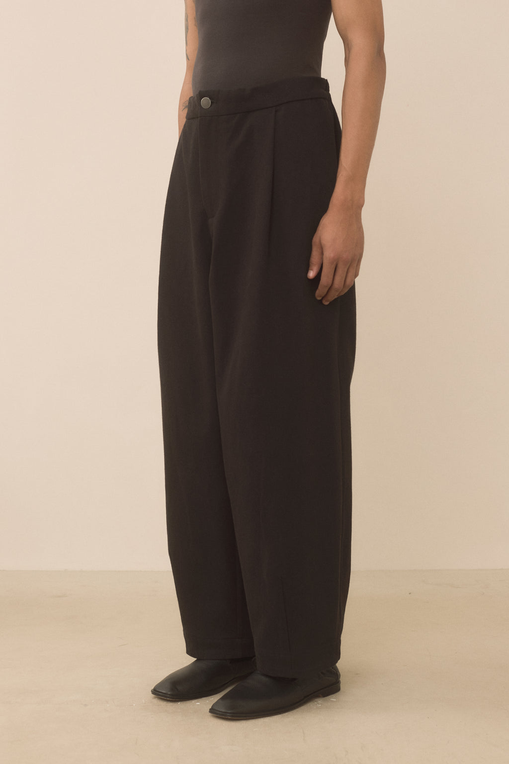 TWILL TAPER PANTS