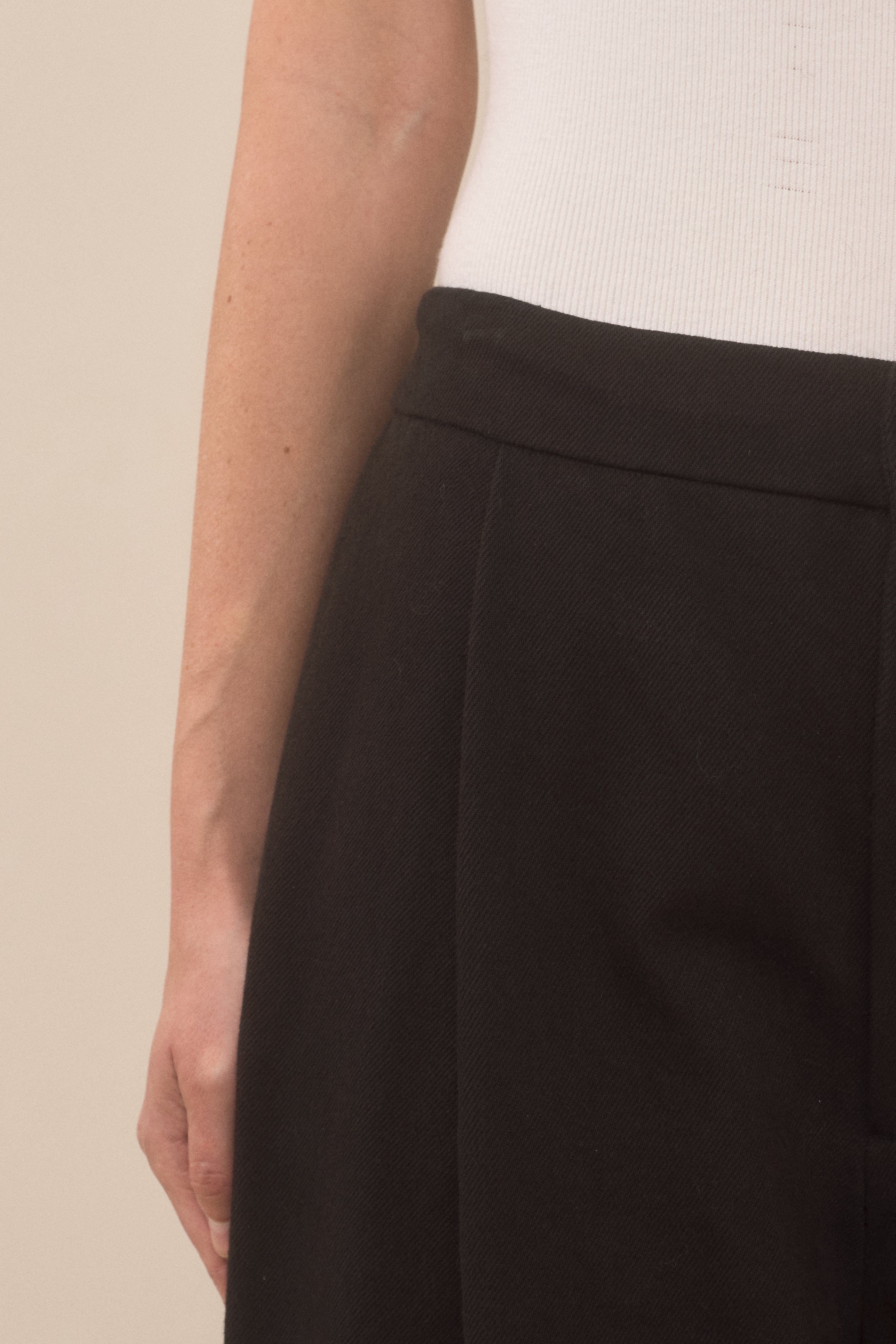 TWILL TAPER PANTS