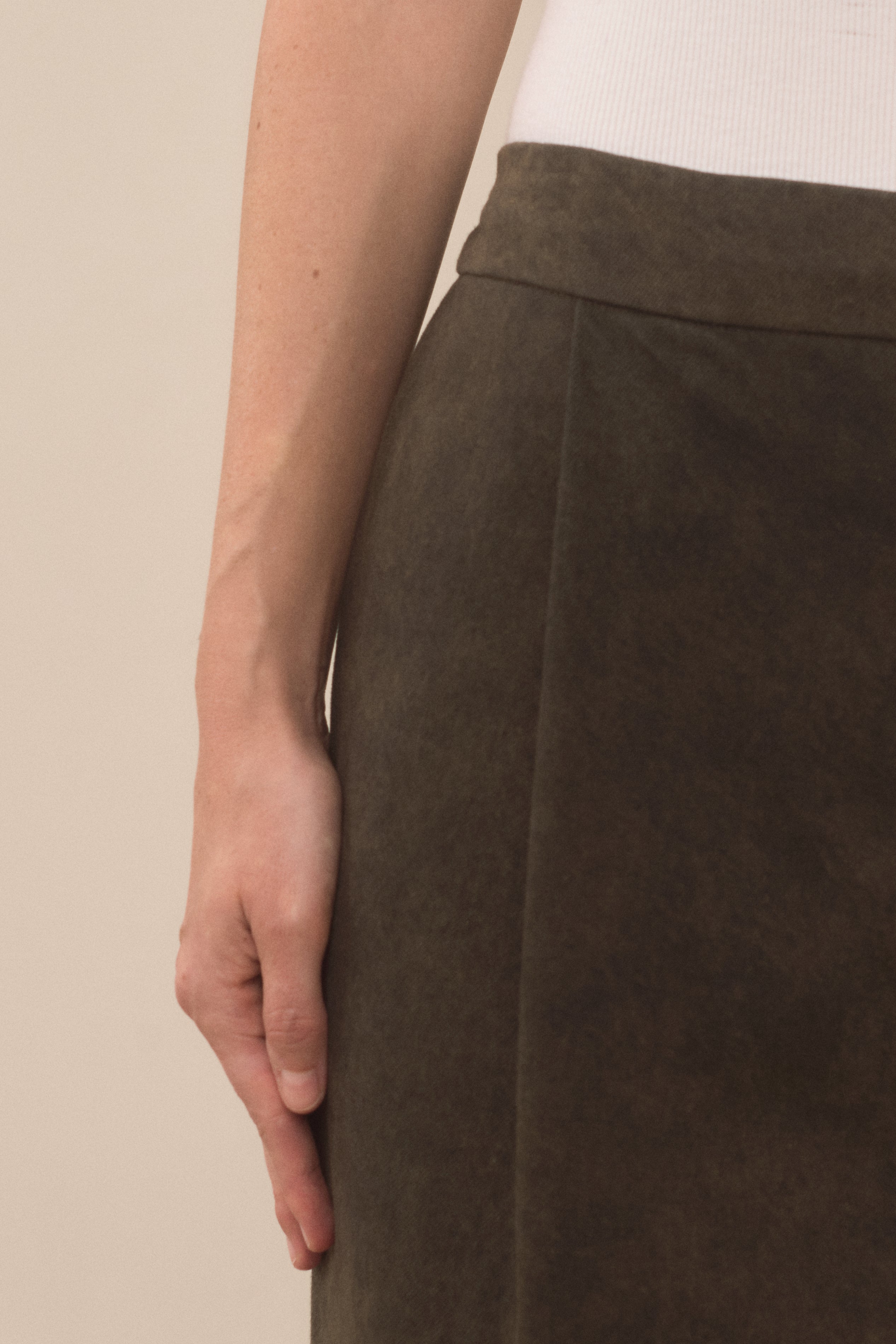 TWILL TAPER PANTS