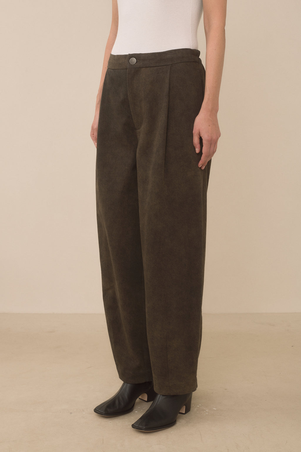 TWILL TAPER PANTS