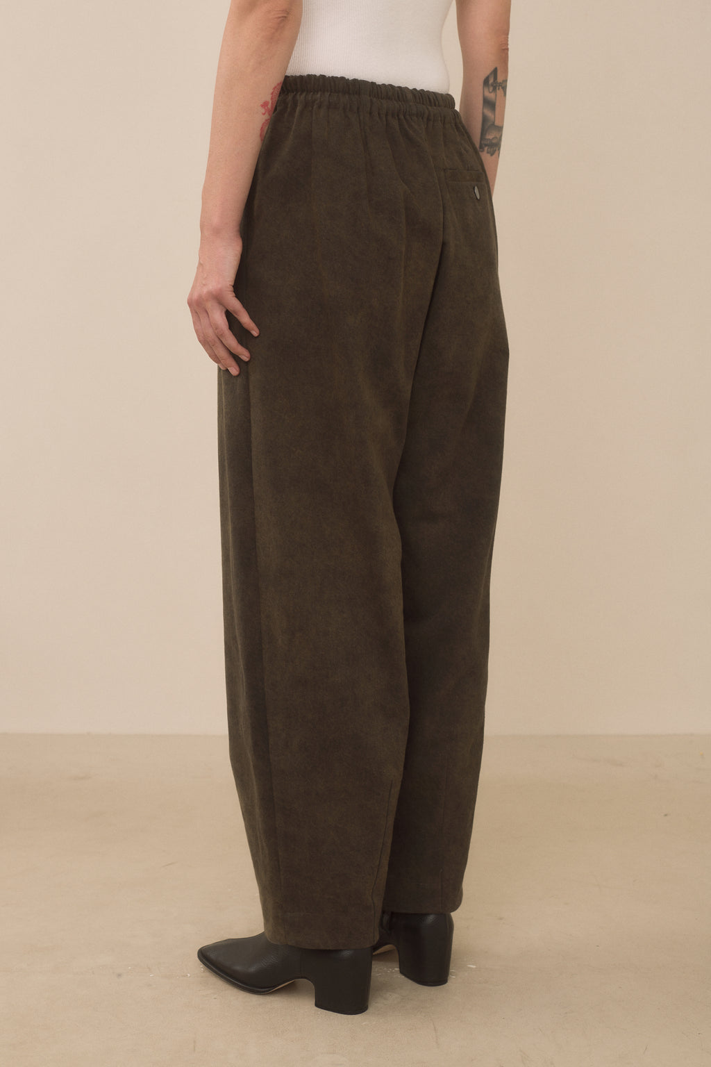 TWILL TAPER PANTS
