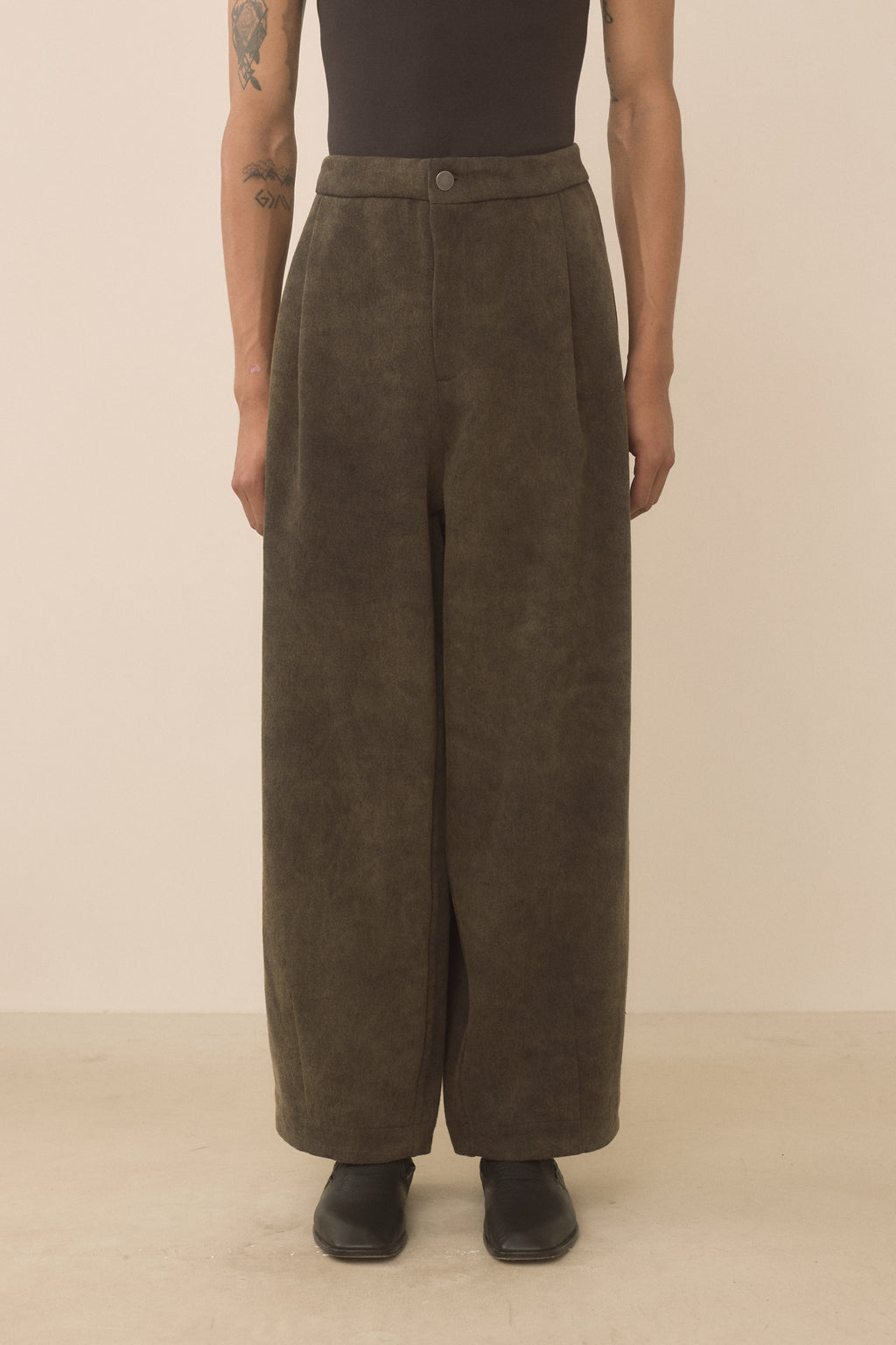 TWILL TAPER PANTS