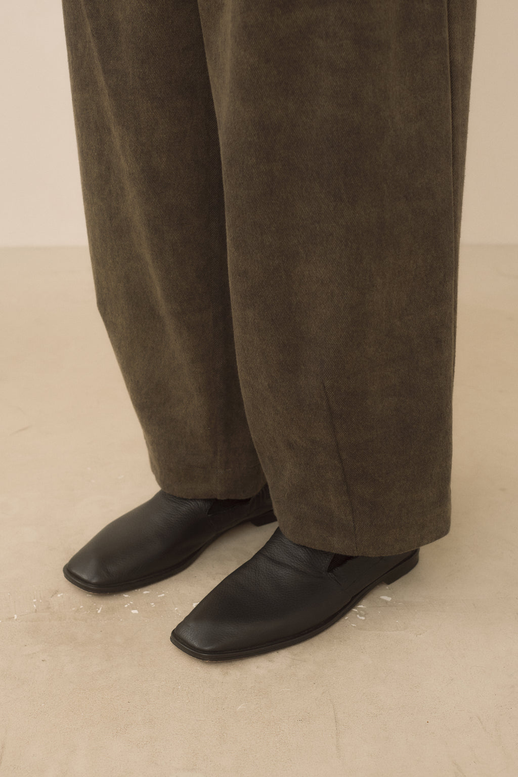 TWILL TAPER PANTS