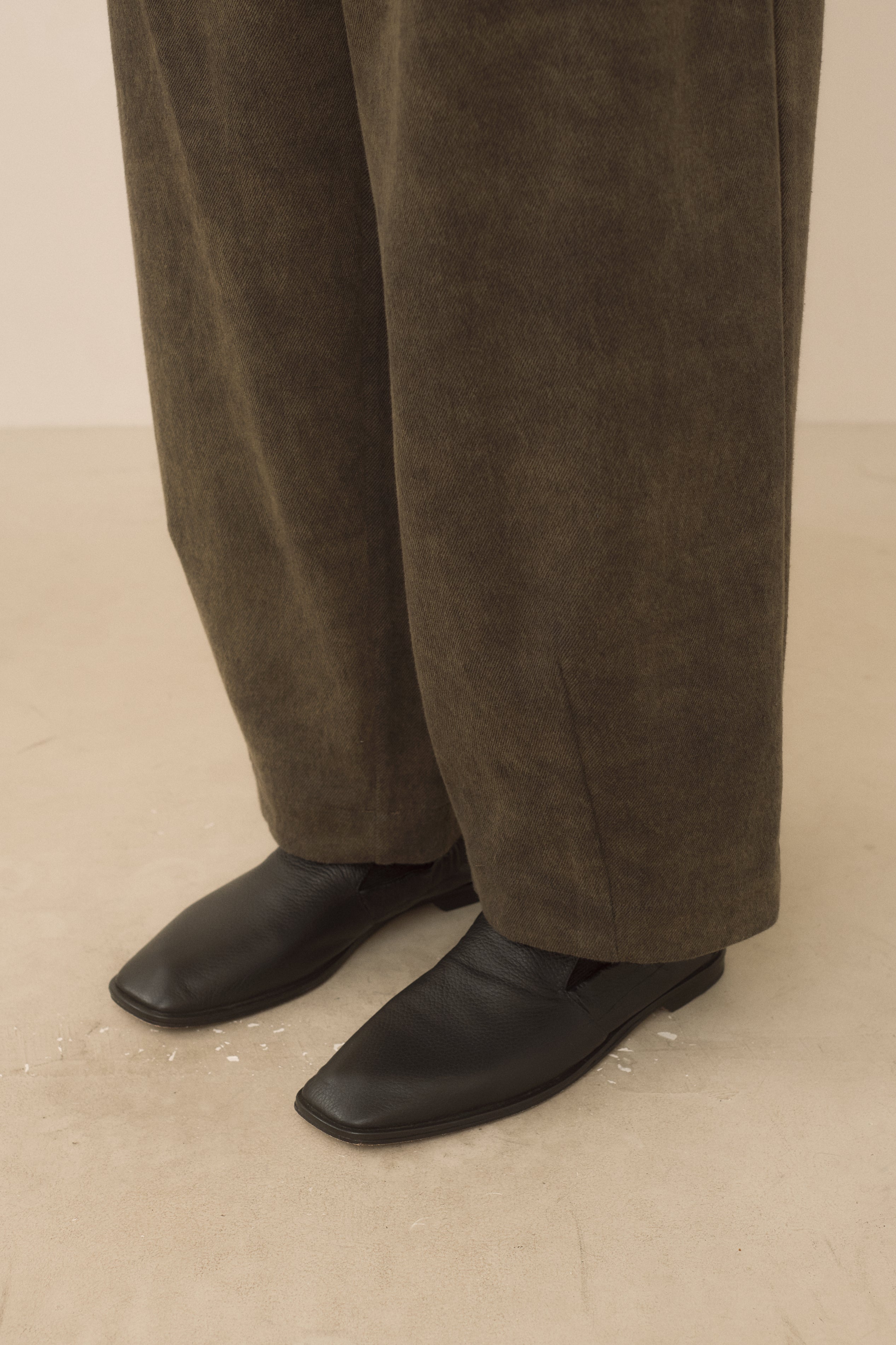TWILL TAPER PANTS