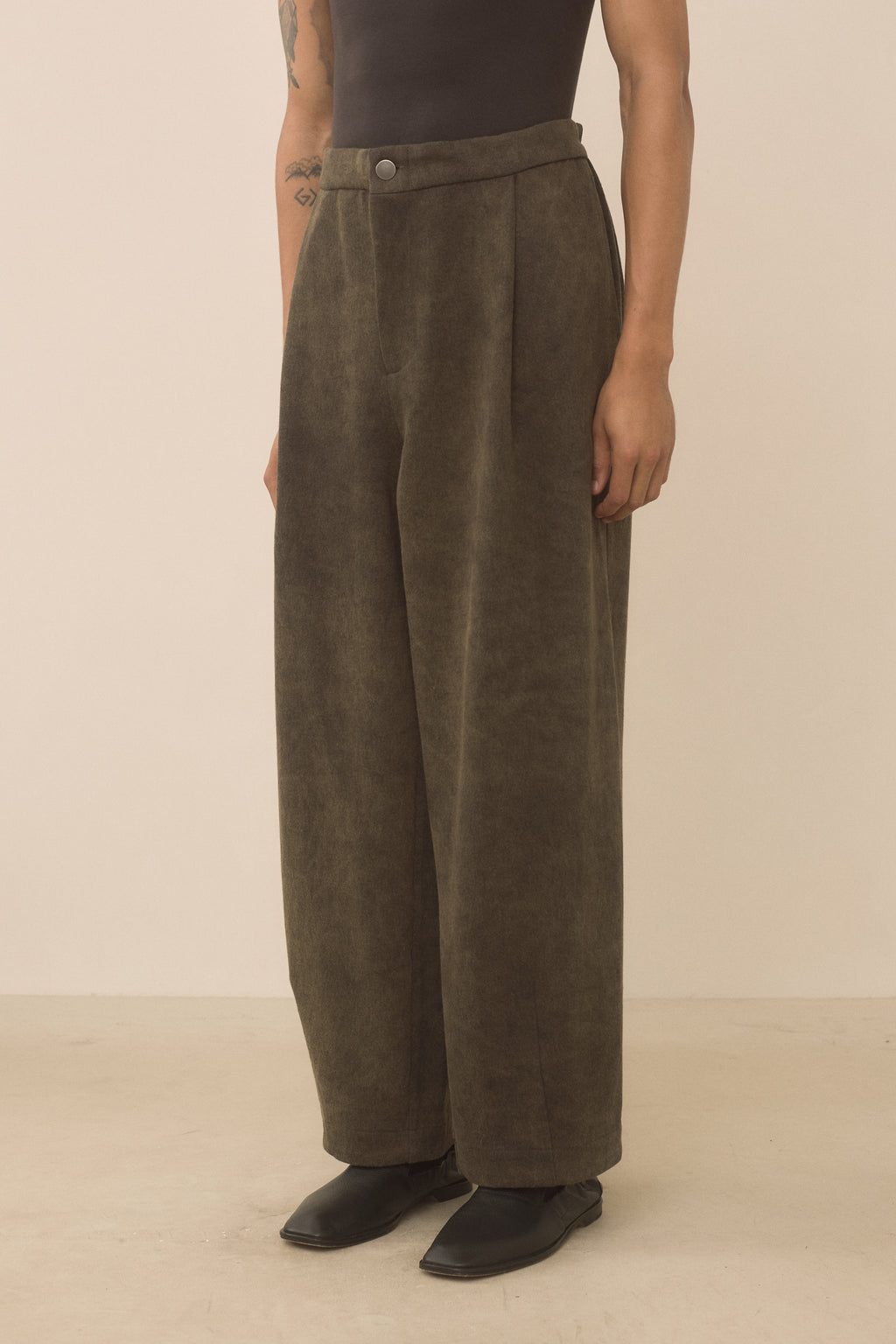 TWILL TAPER PANTS