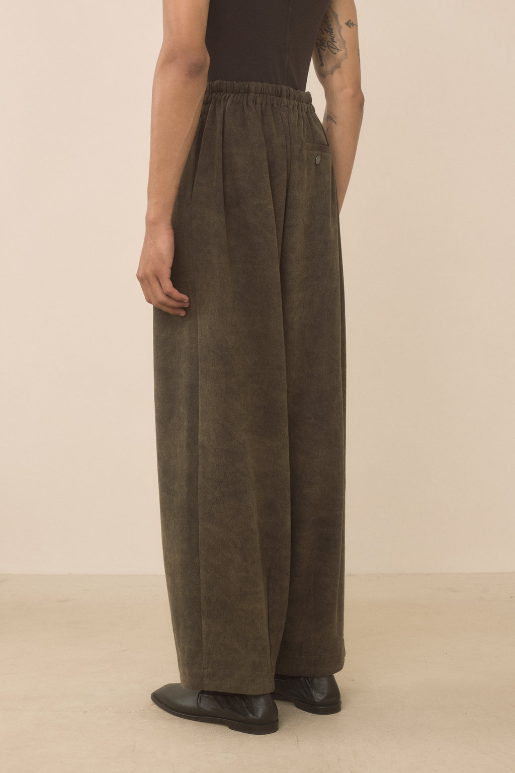 TWILL TAPER PANTS