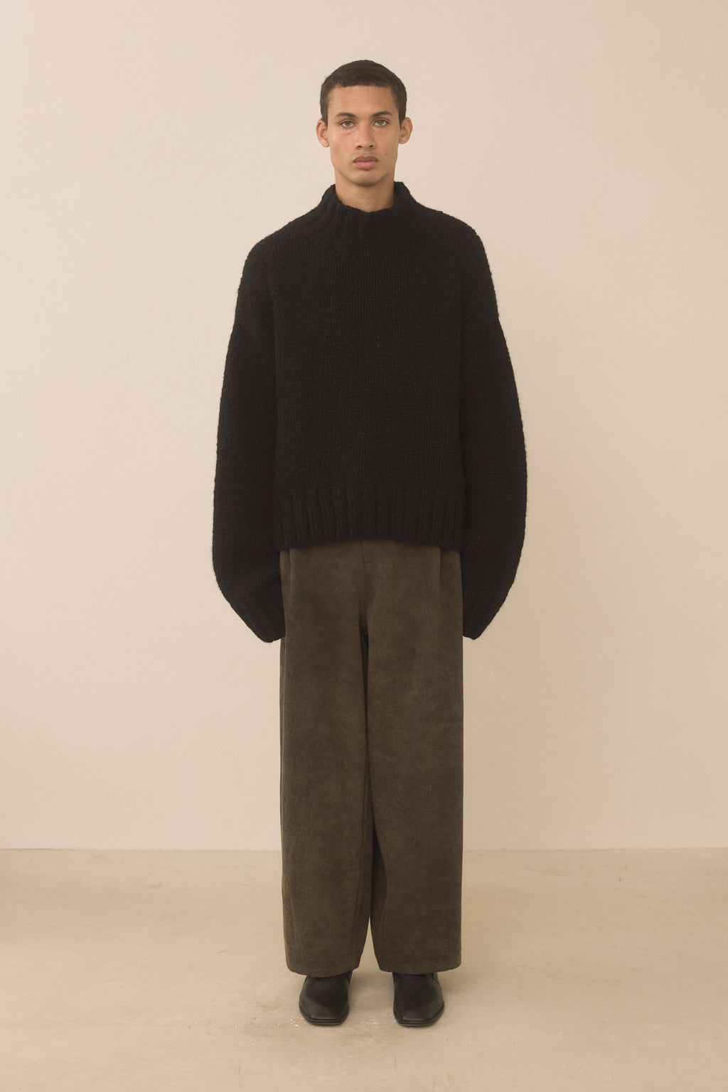 TWILL TAPER PANTS