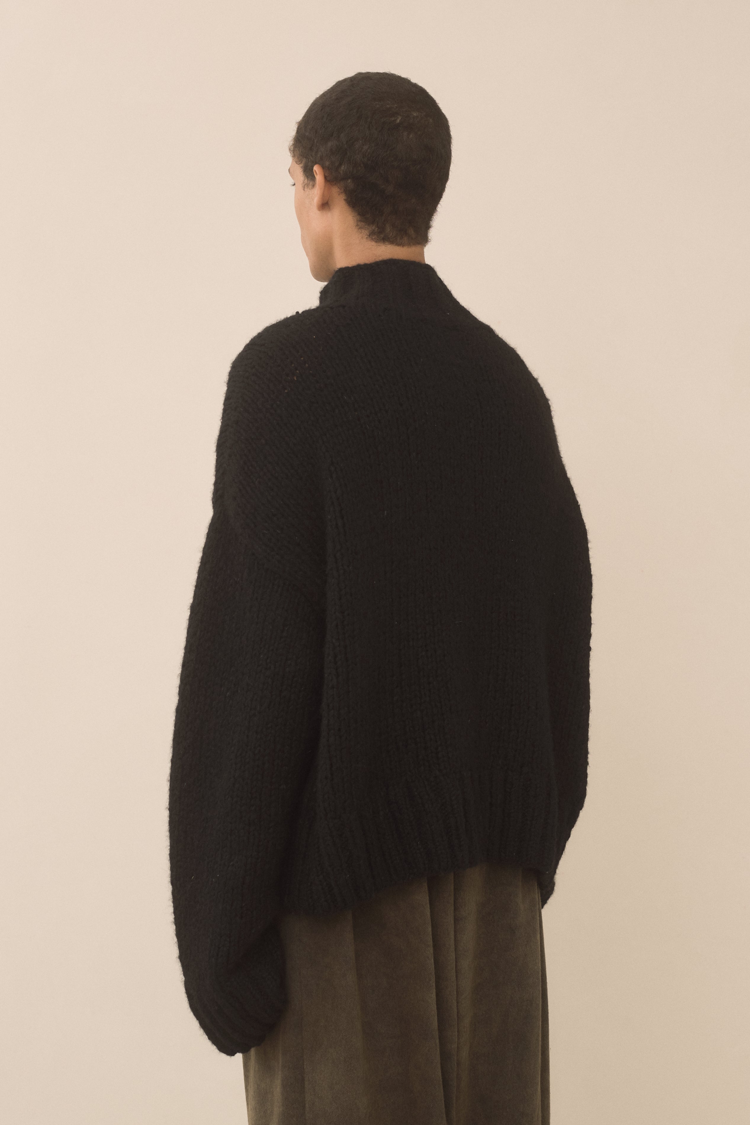 HANDKNIT MOCKNECK