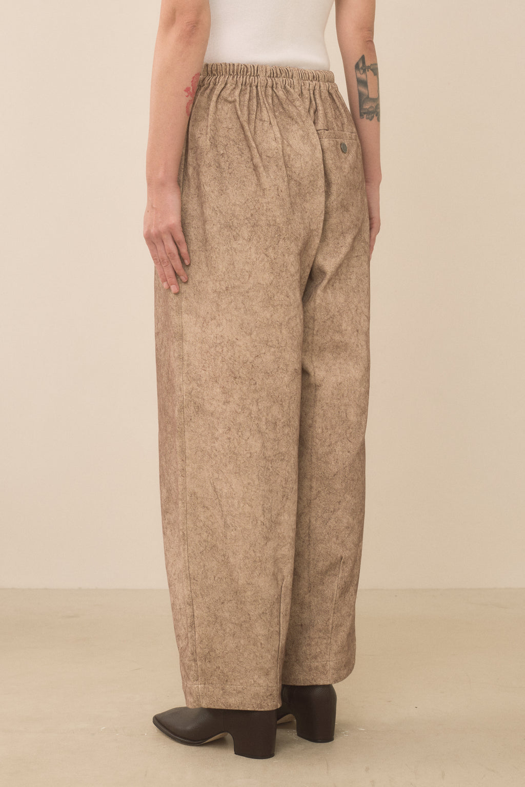 TWILL TAPER PANTS