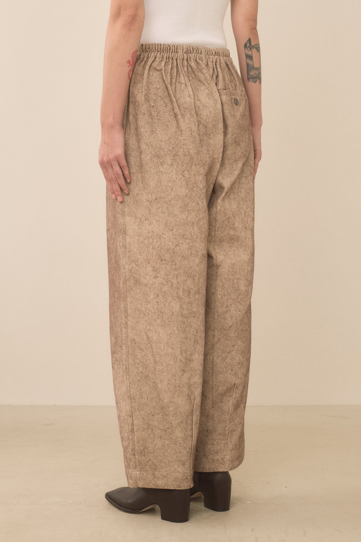 TWILL TAPER PANTS