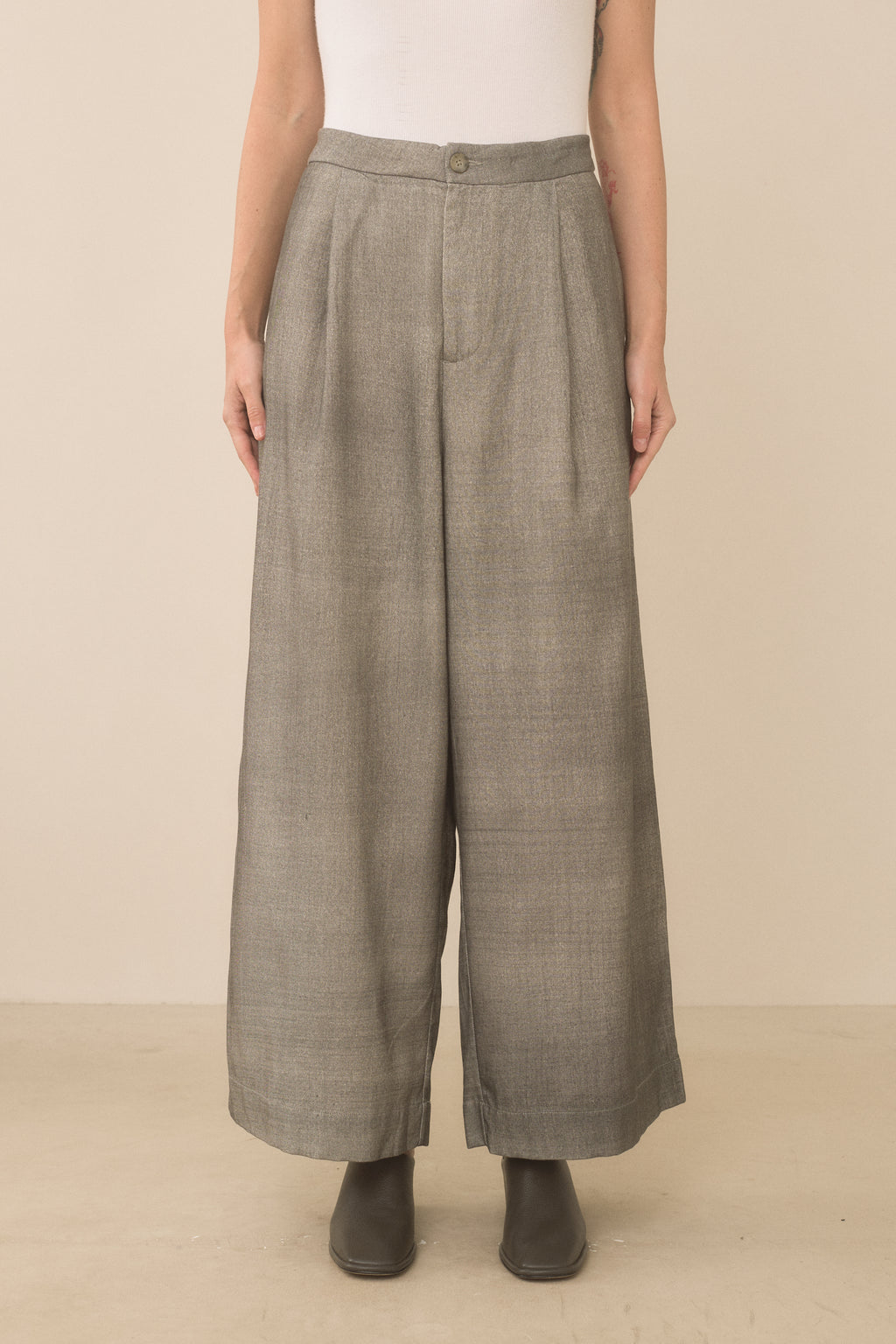 BRUSHSTROKE TROUSER