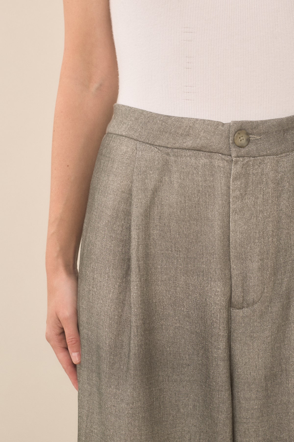 BRUSHSTROKE TROUSER