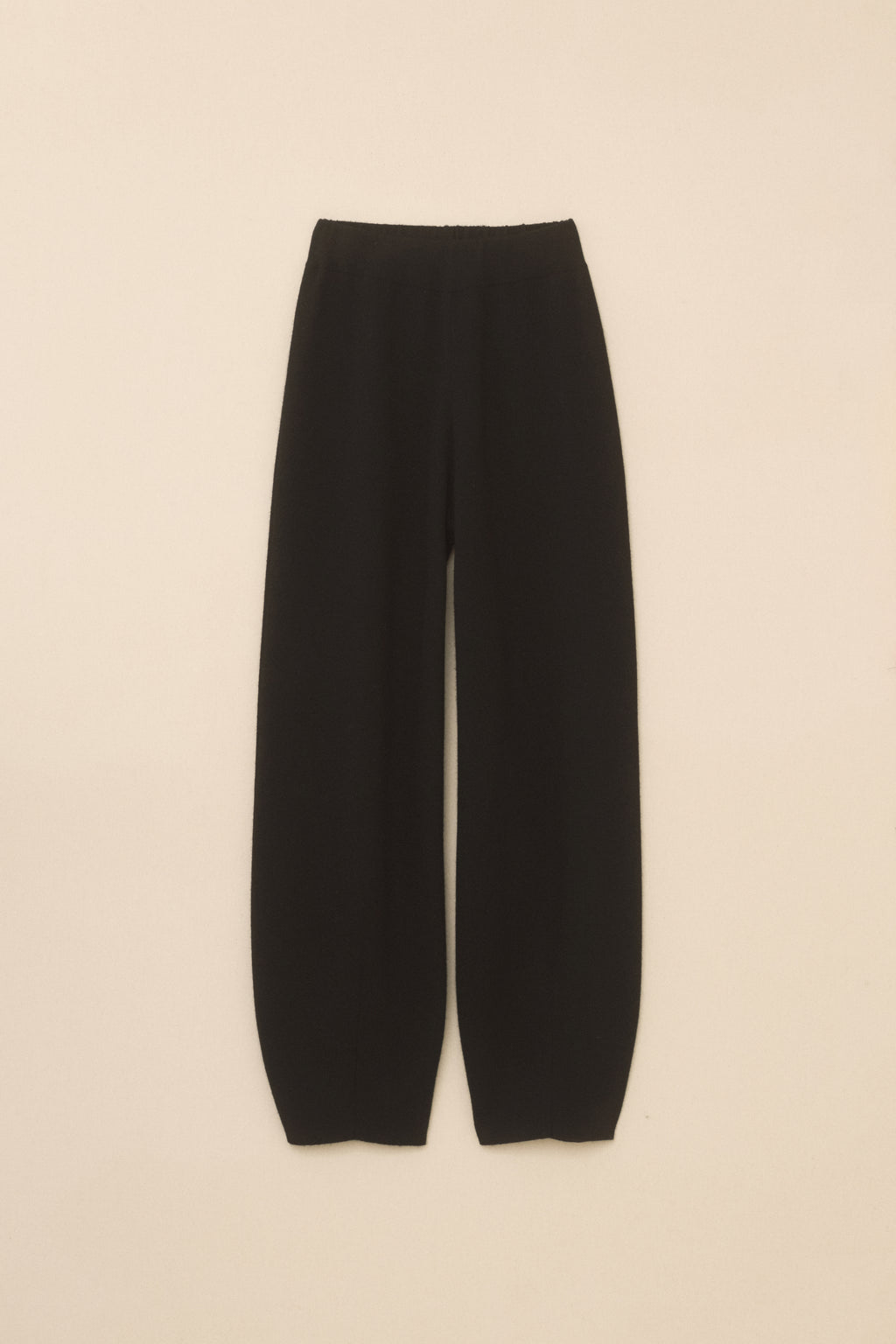 DOUBLE KNIT TAPER PANTS