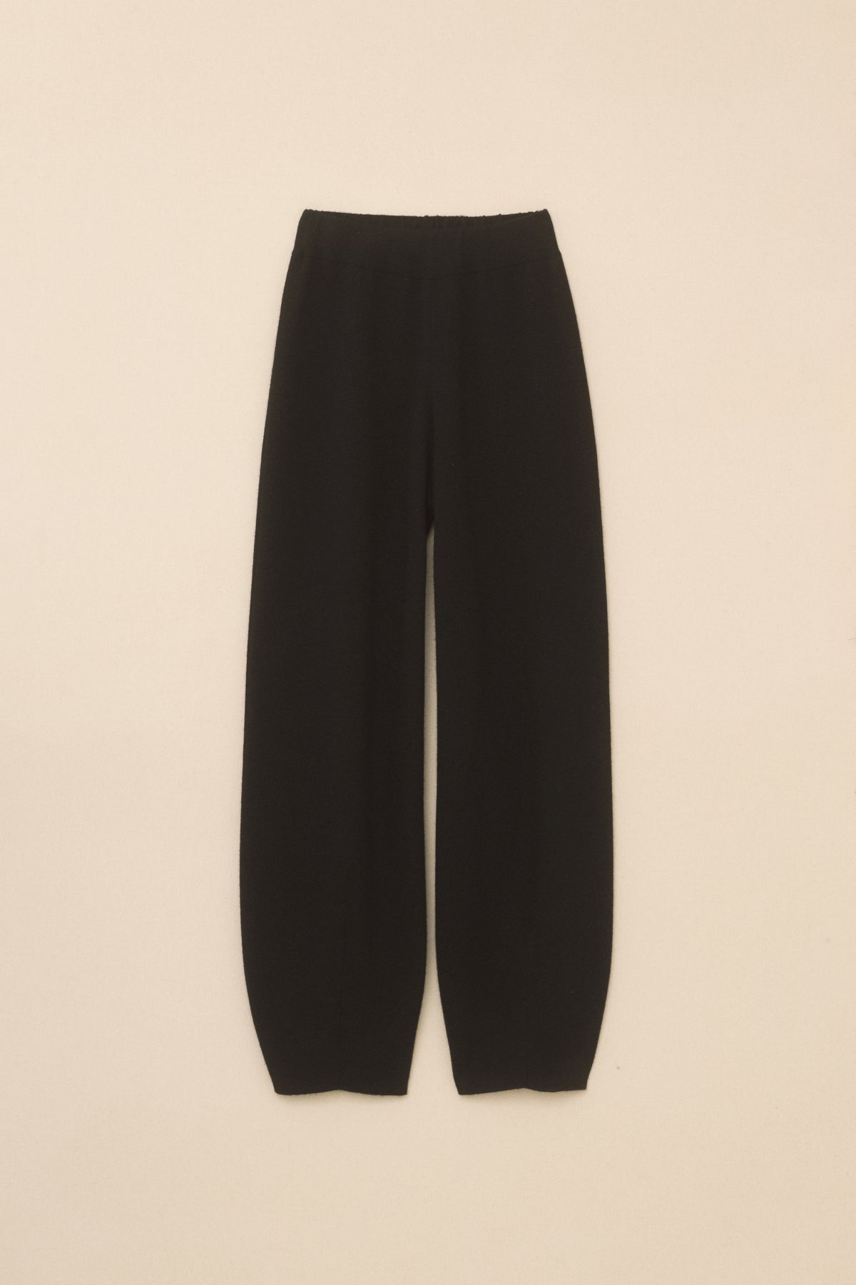 DOUBLE KNIT TAPER PANTS