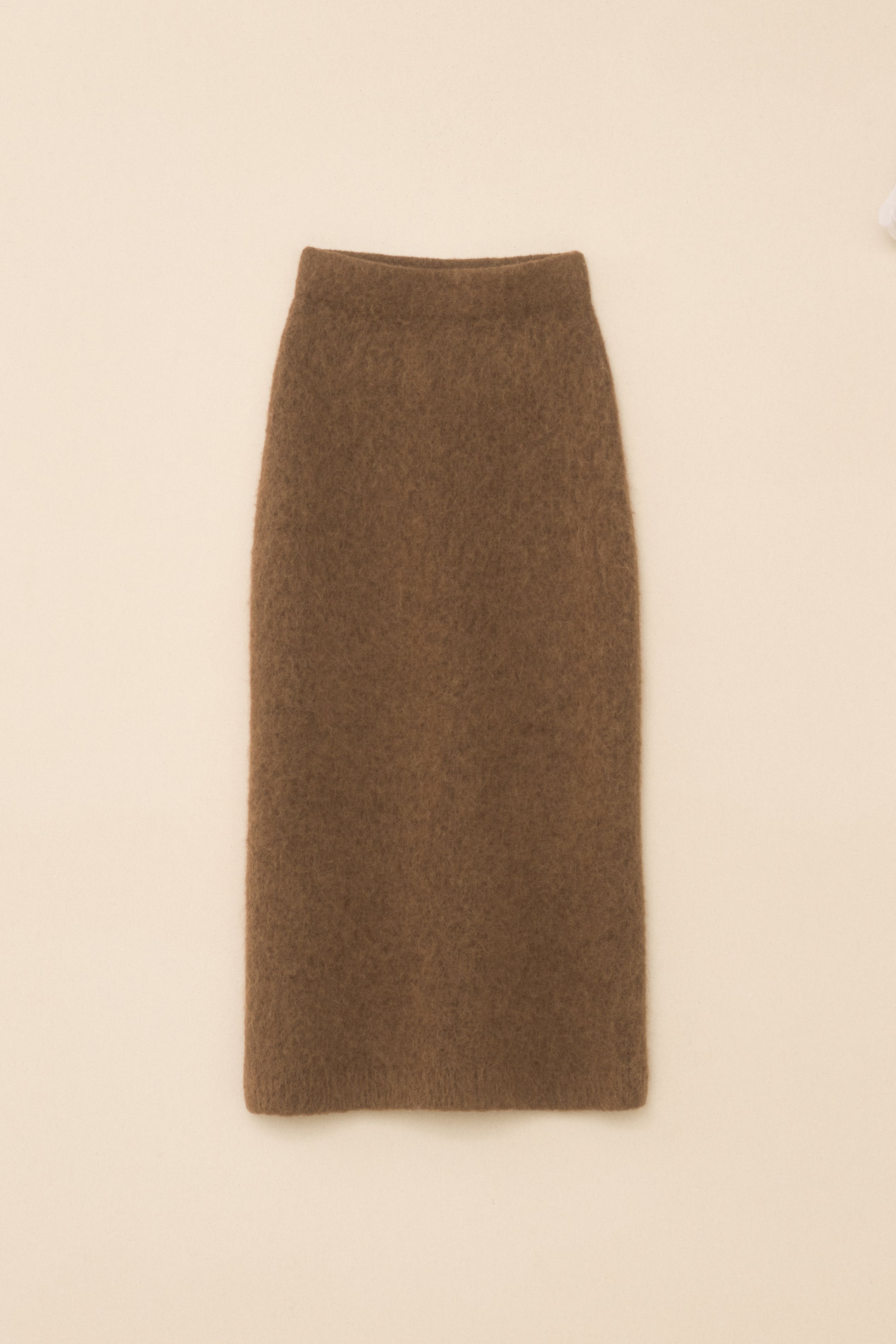 BRUSHED PENCIL SKIRT