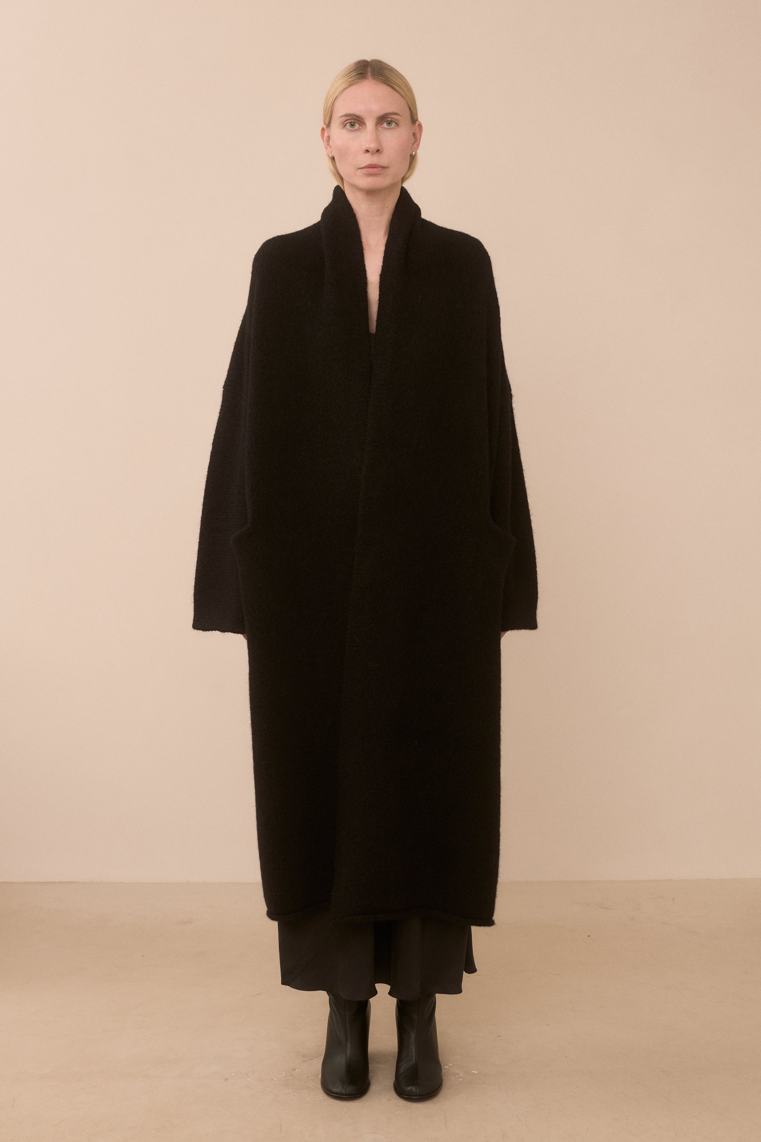 LONG SHAWL CARDIGAN
