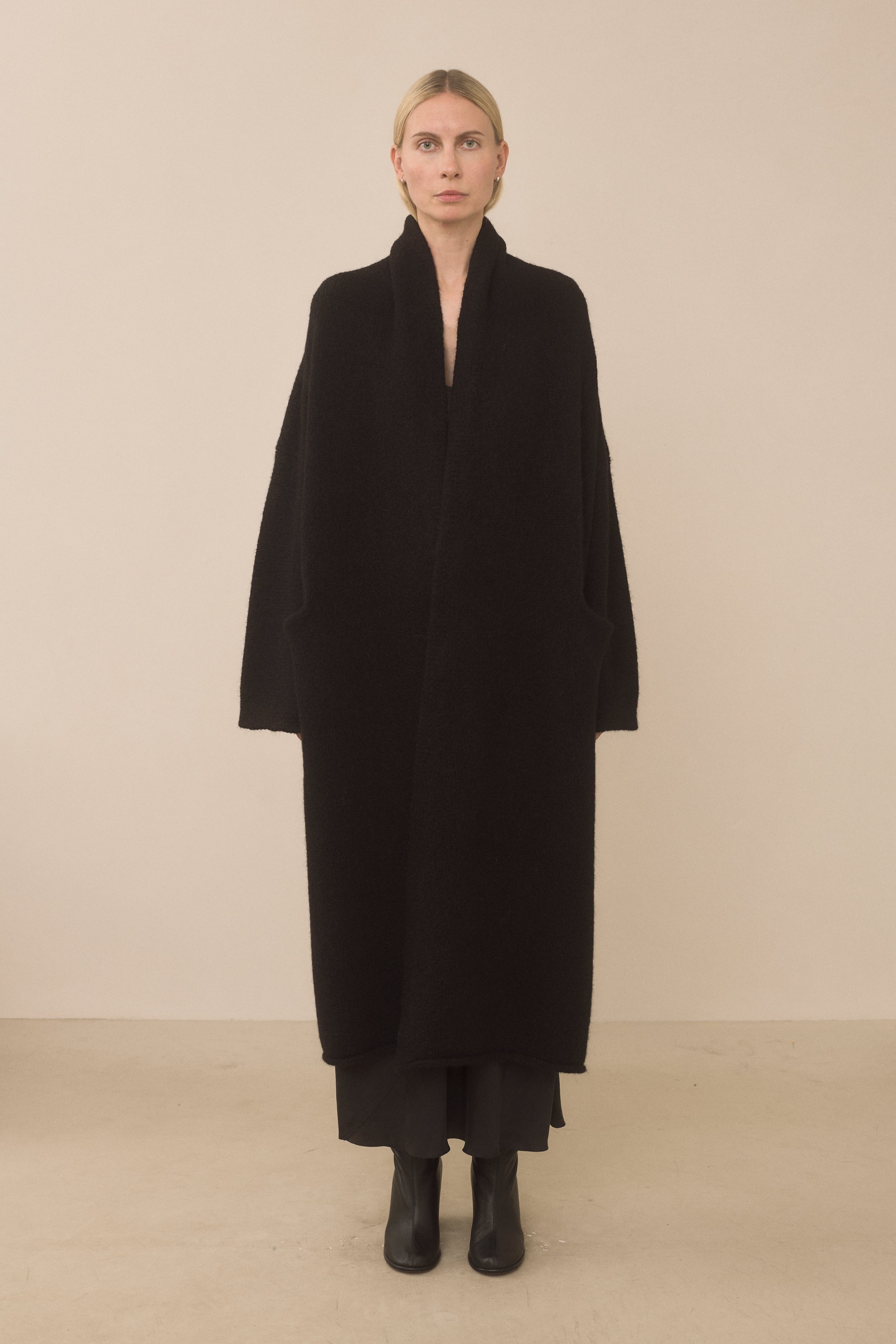 LONG SHAWL CARDIGAN