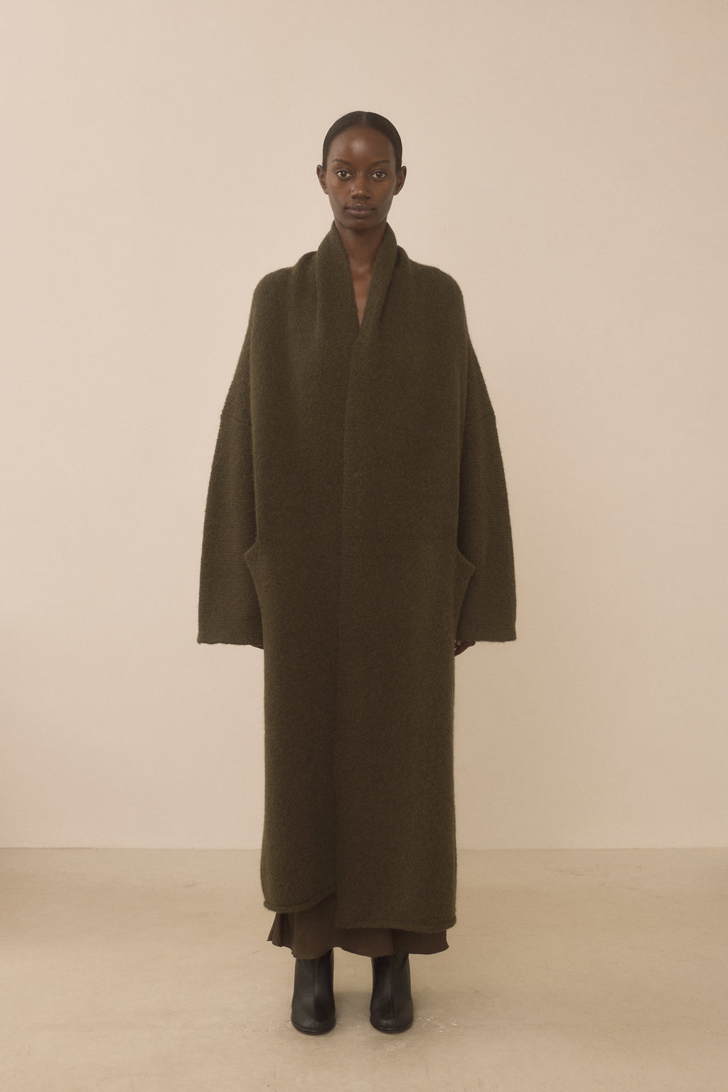 LONG SHAWL CARDIGAN
