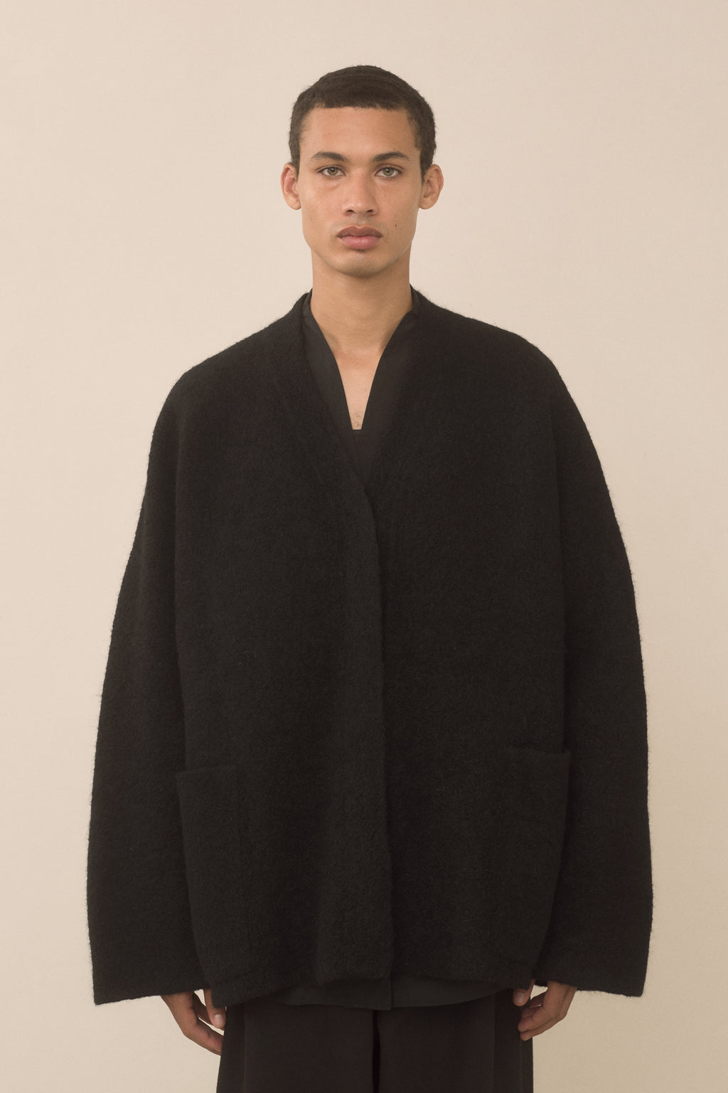 DOUBLE FACE CARDIGAN