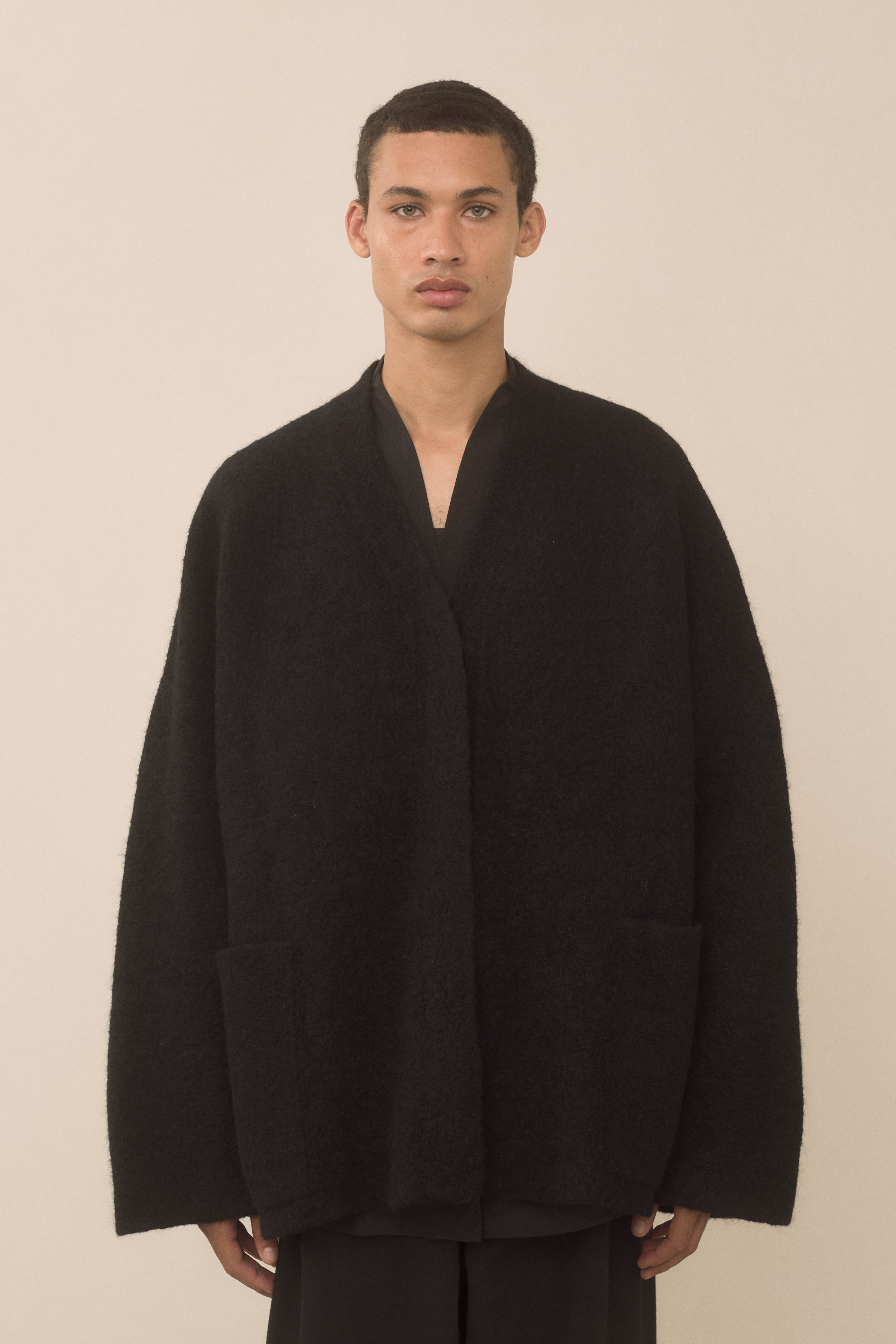 DOUBLE FACE CARDIGAN