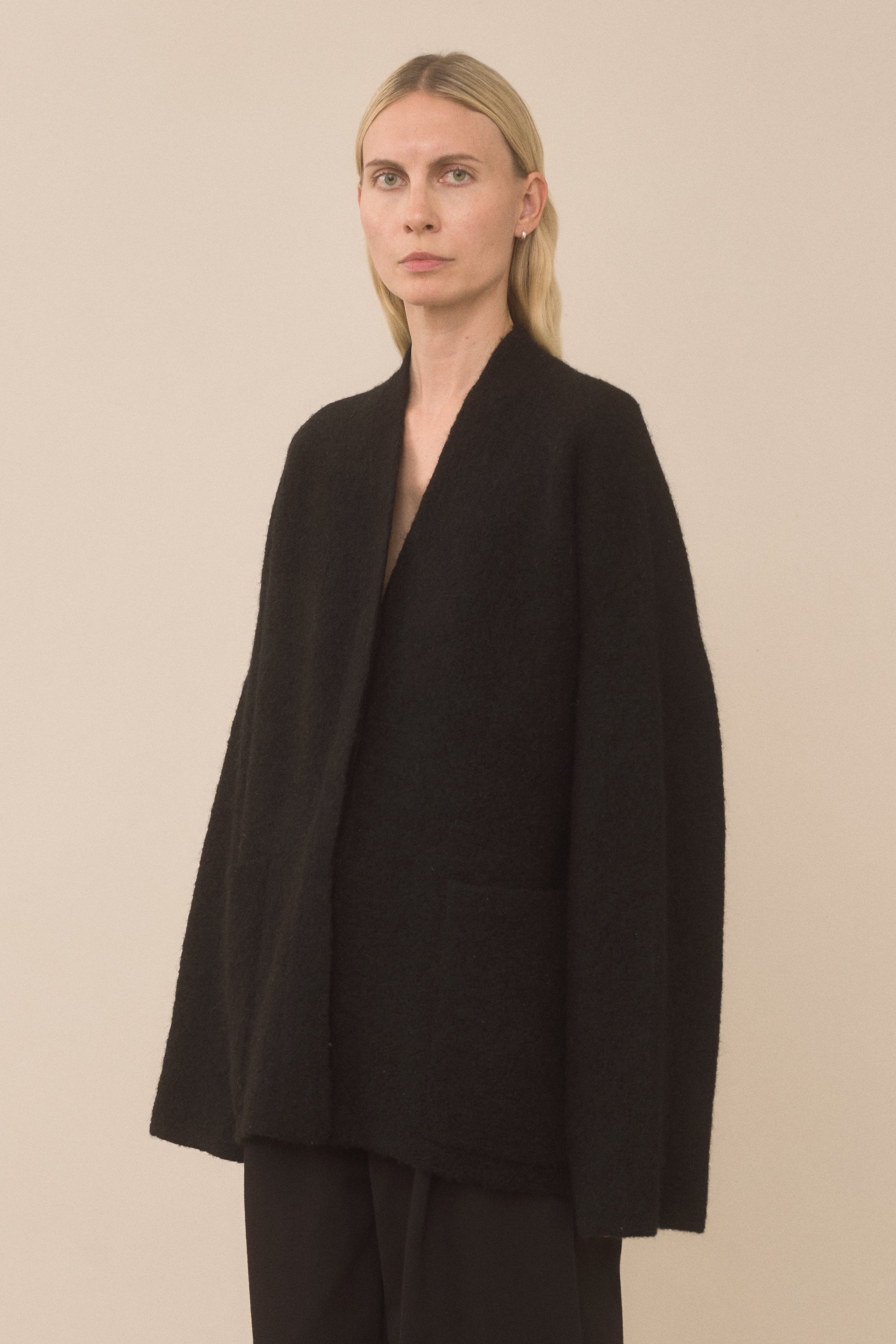 DOUBLE FACE CARDIGAN