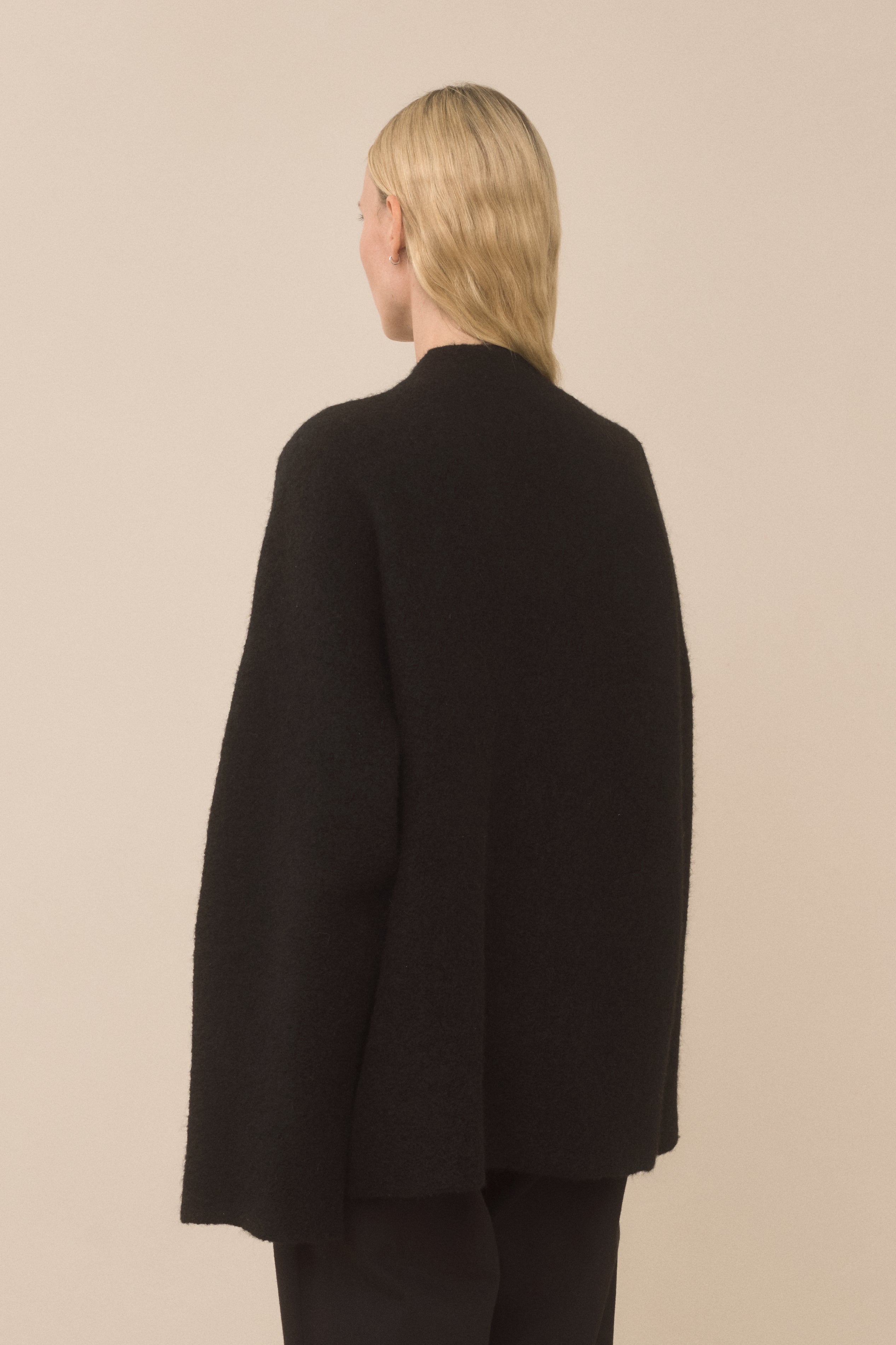 DOUBLE FACE CARDIGAN