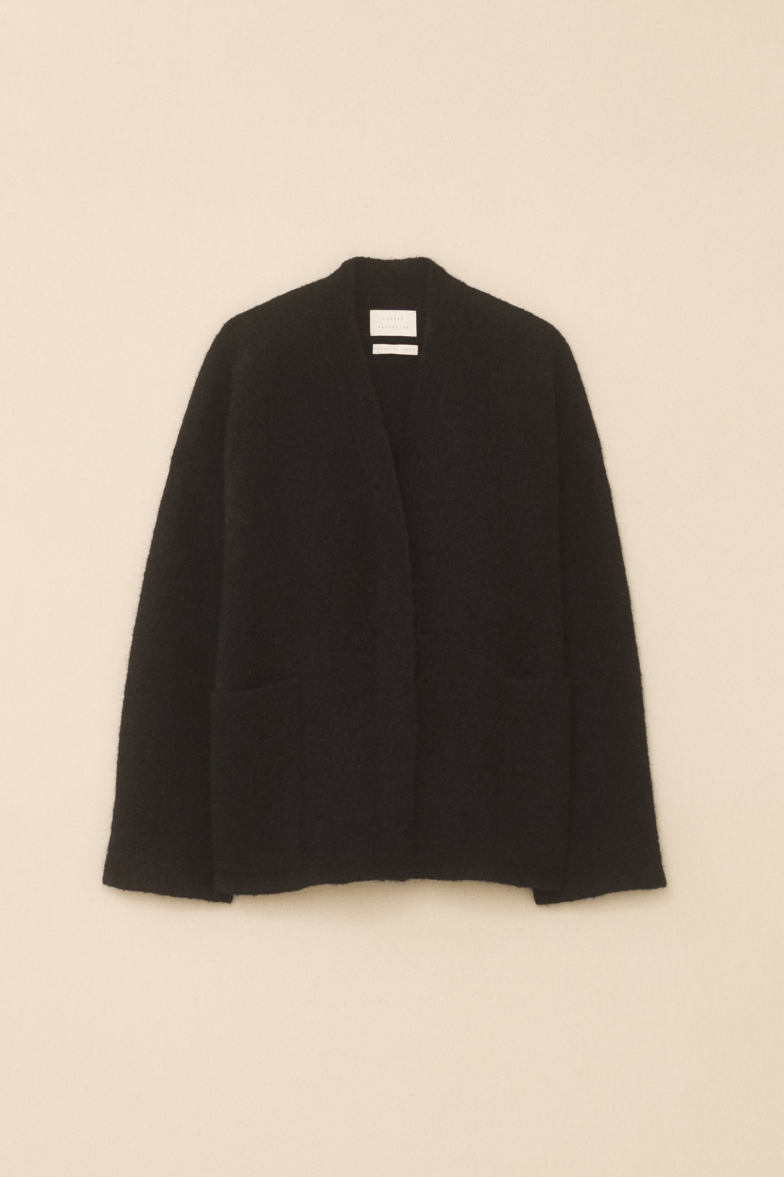 DOUBLE FACE CARDIGAN