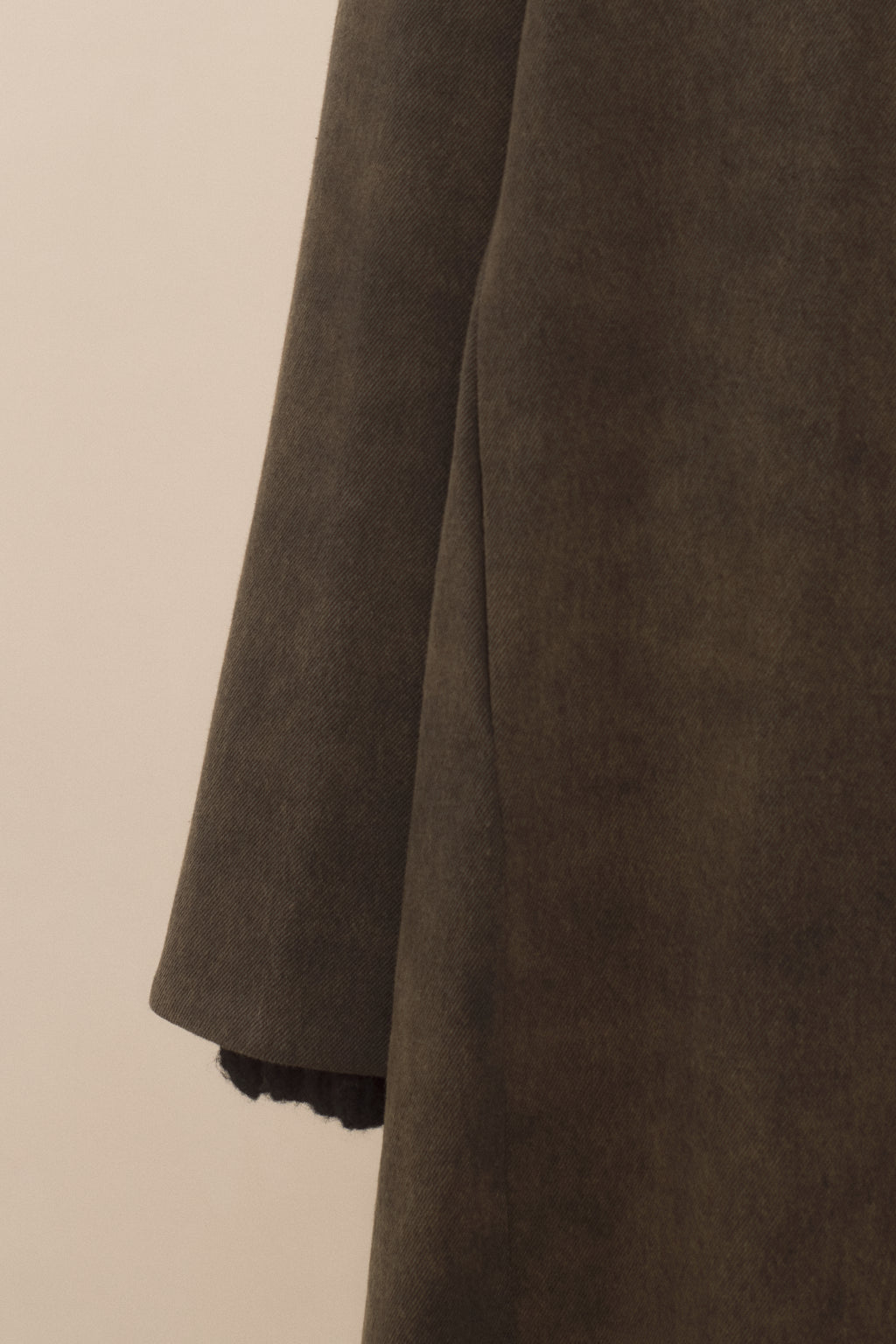 TWILL SHOULDERS COAT