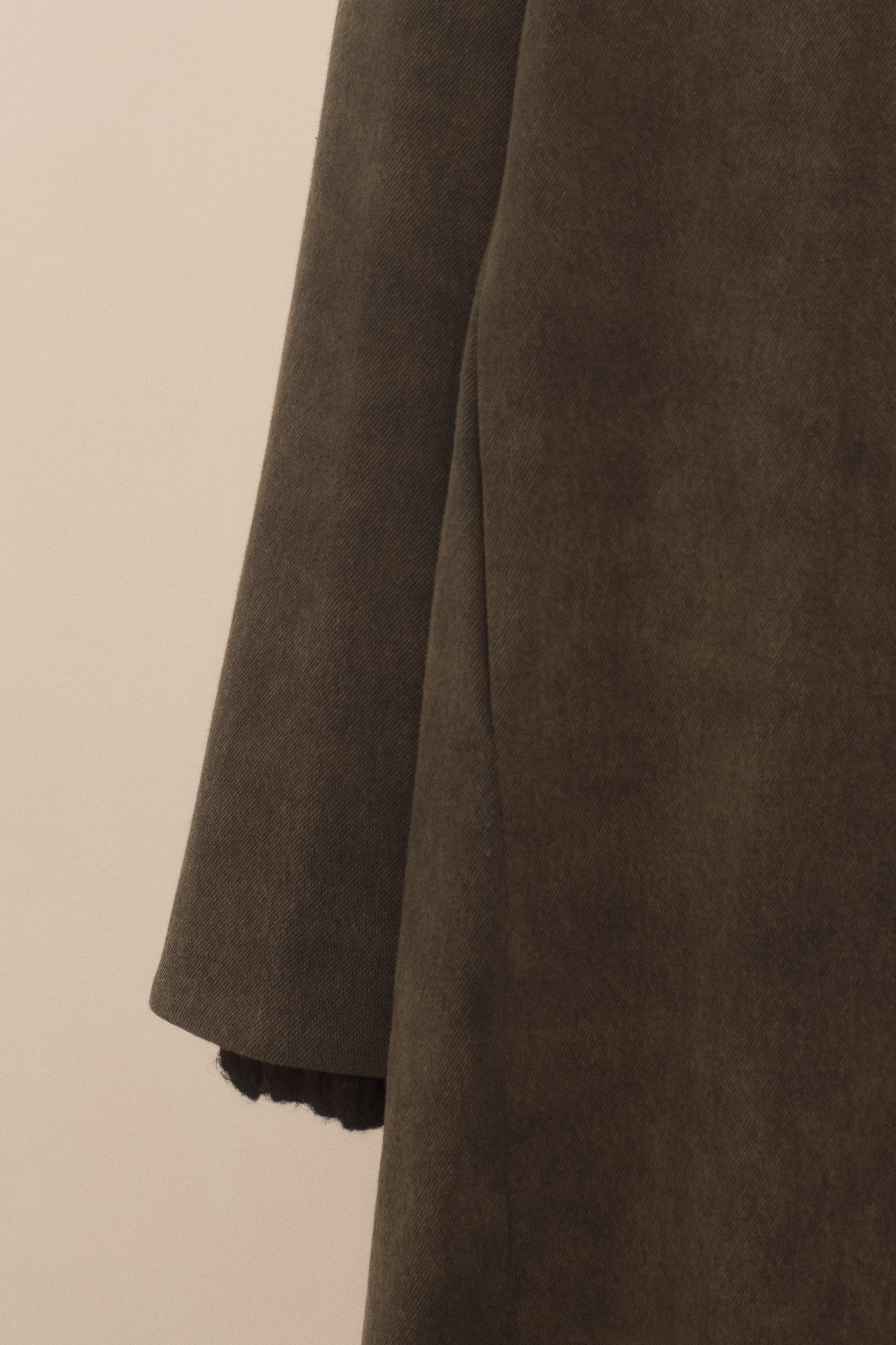 TWILL SHOULDERS COAT