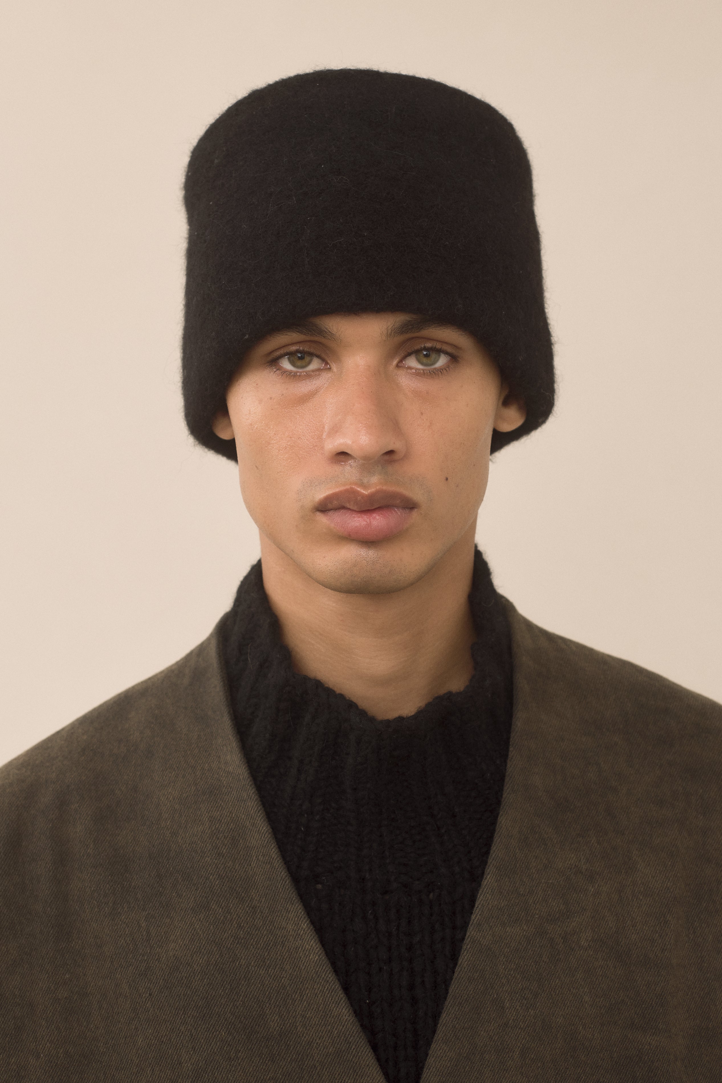 TWILL SHOULDERS COAT