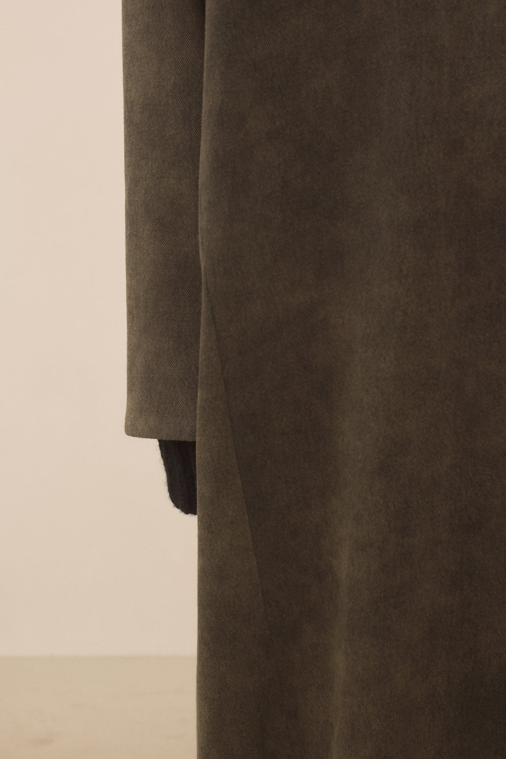 TWILL SHOULDERS COAT