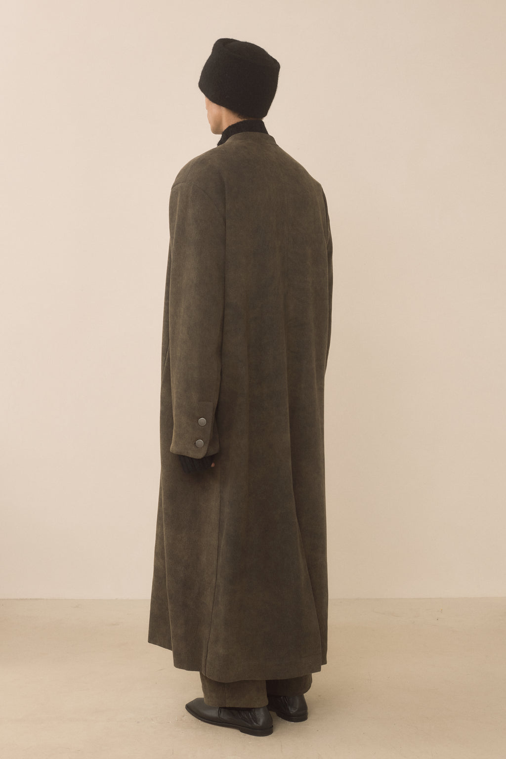 TWILL SHOULDERS COAT