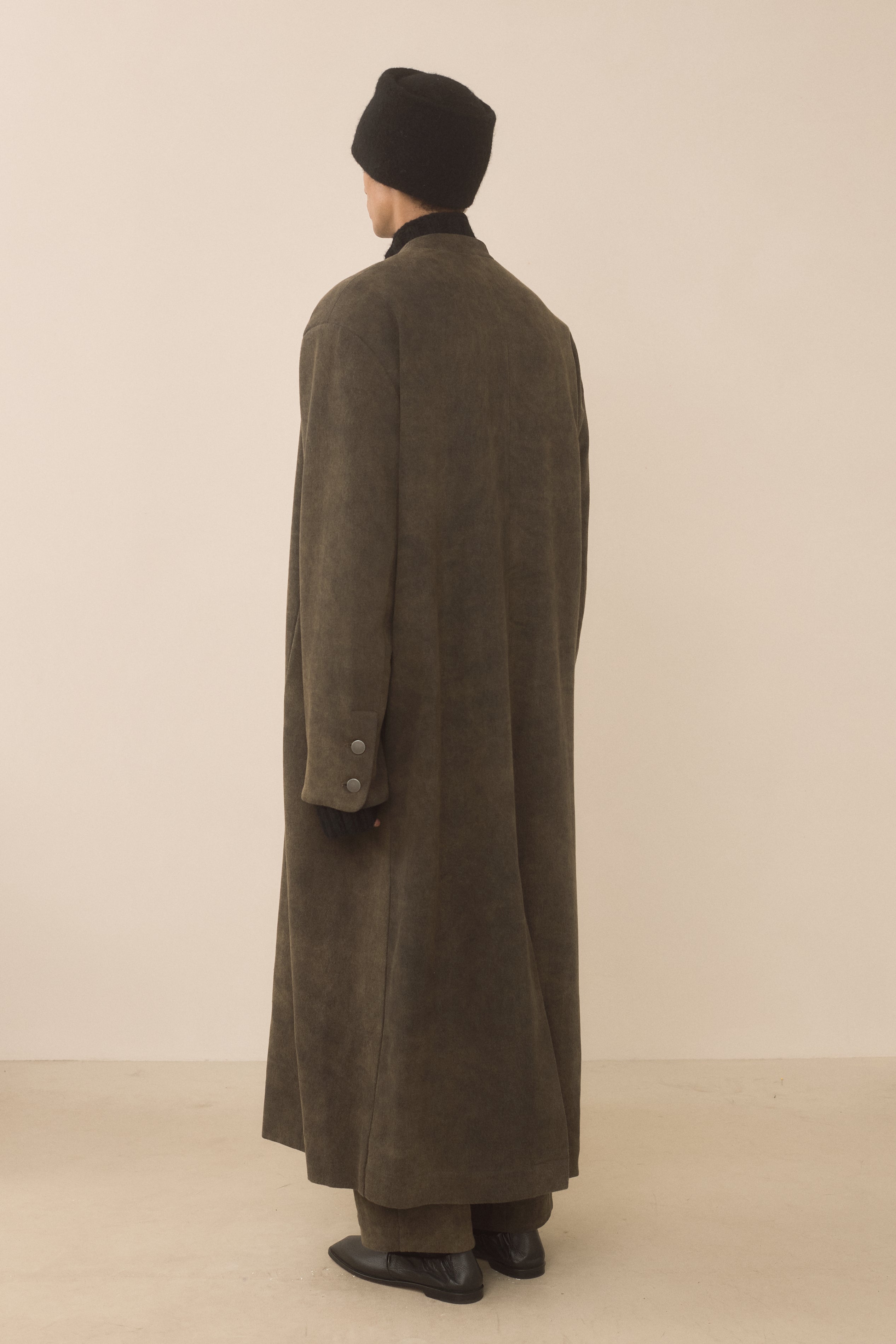 TWILL SHOULDERS COAT