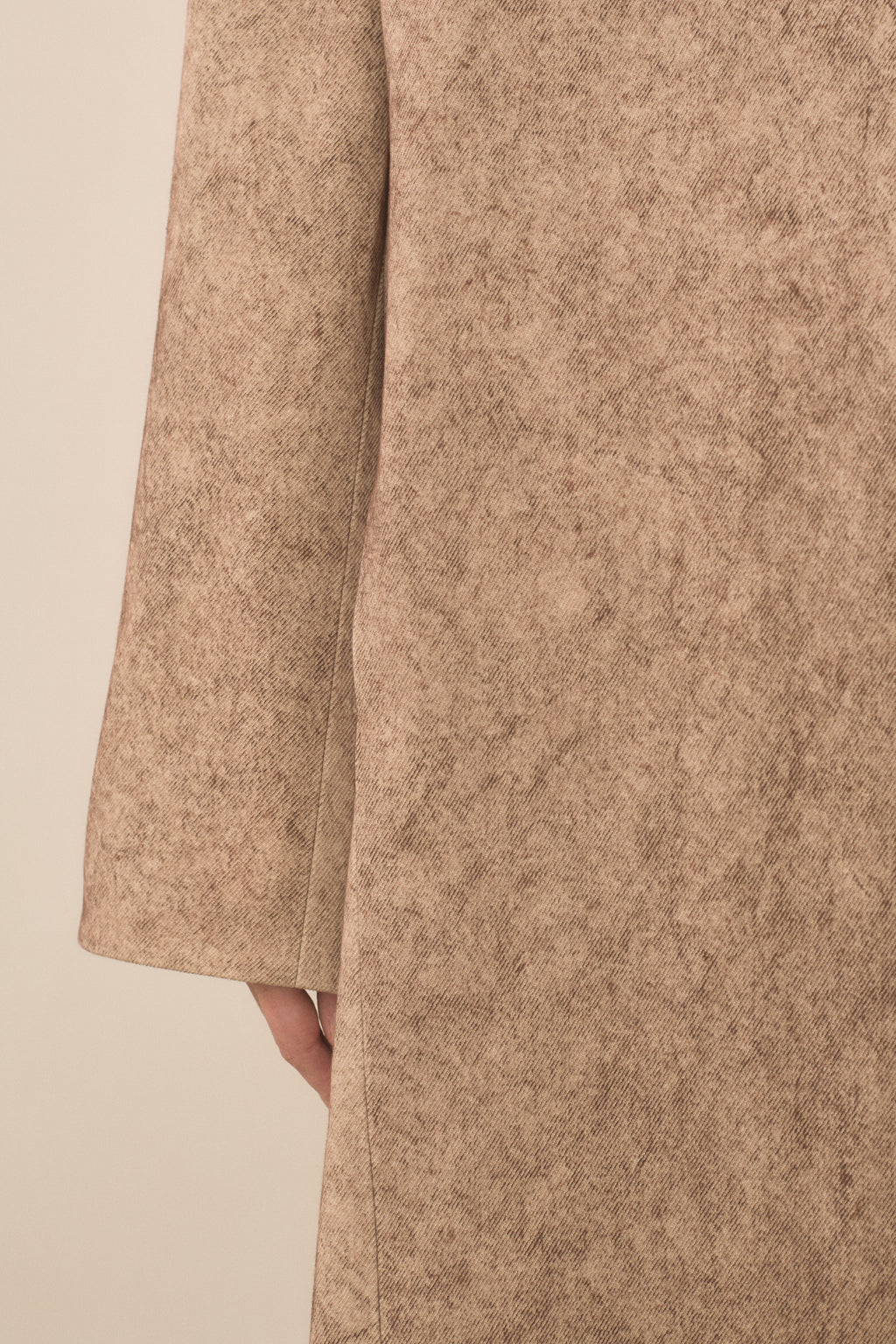 TWILL SHOULDERS COAT